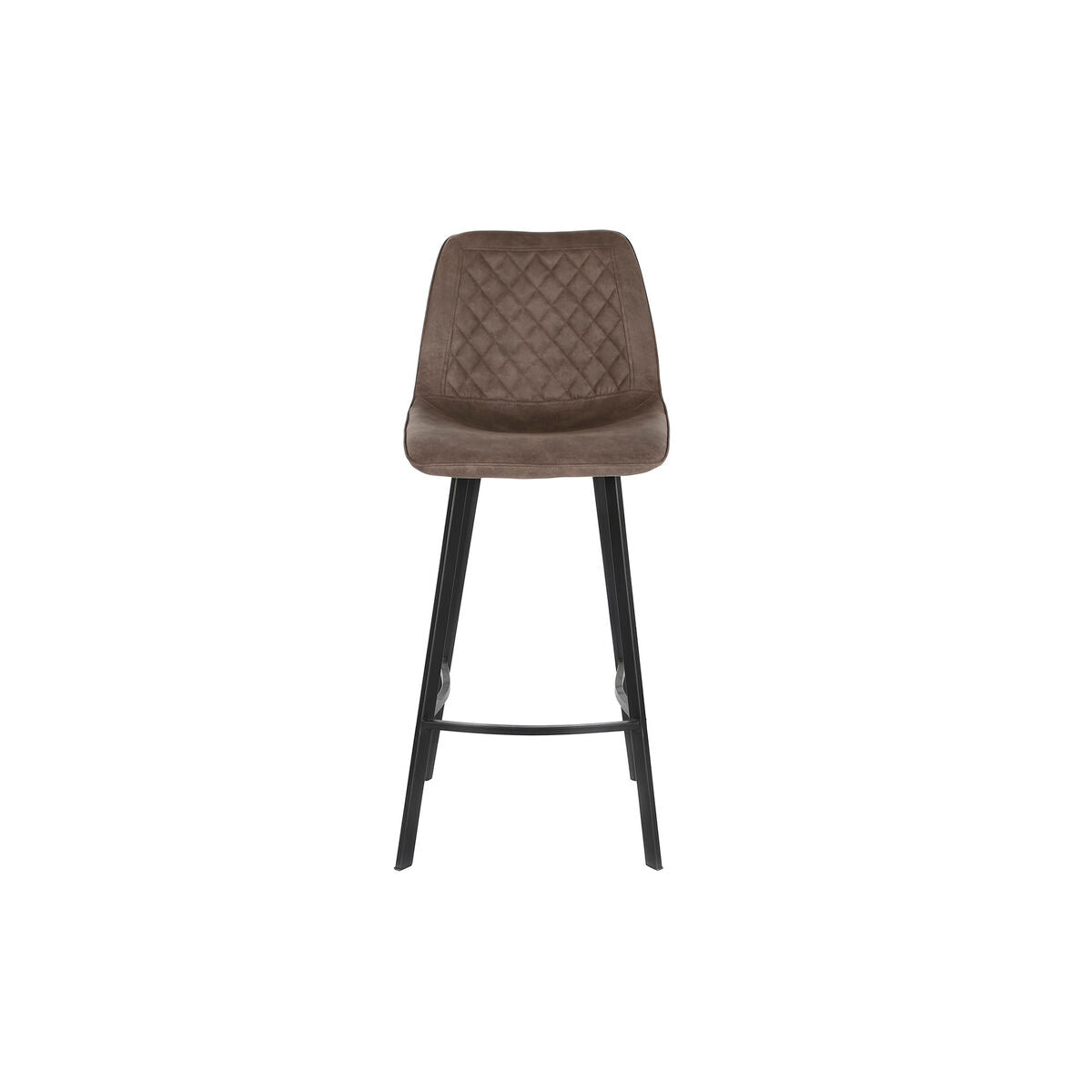 Stool DKD Home Decor Black Camel Metal 56 x 49 x 110 cm-2
