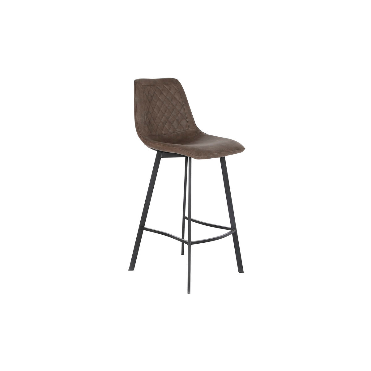 Stool DKD Home Decor Black Camel Metal 56 x 49 x 110 cm-0