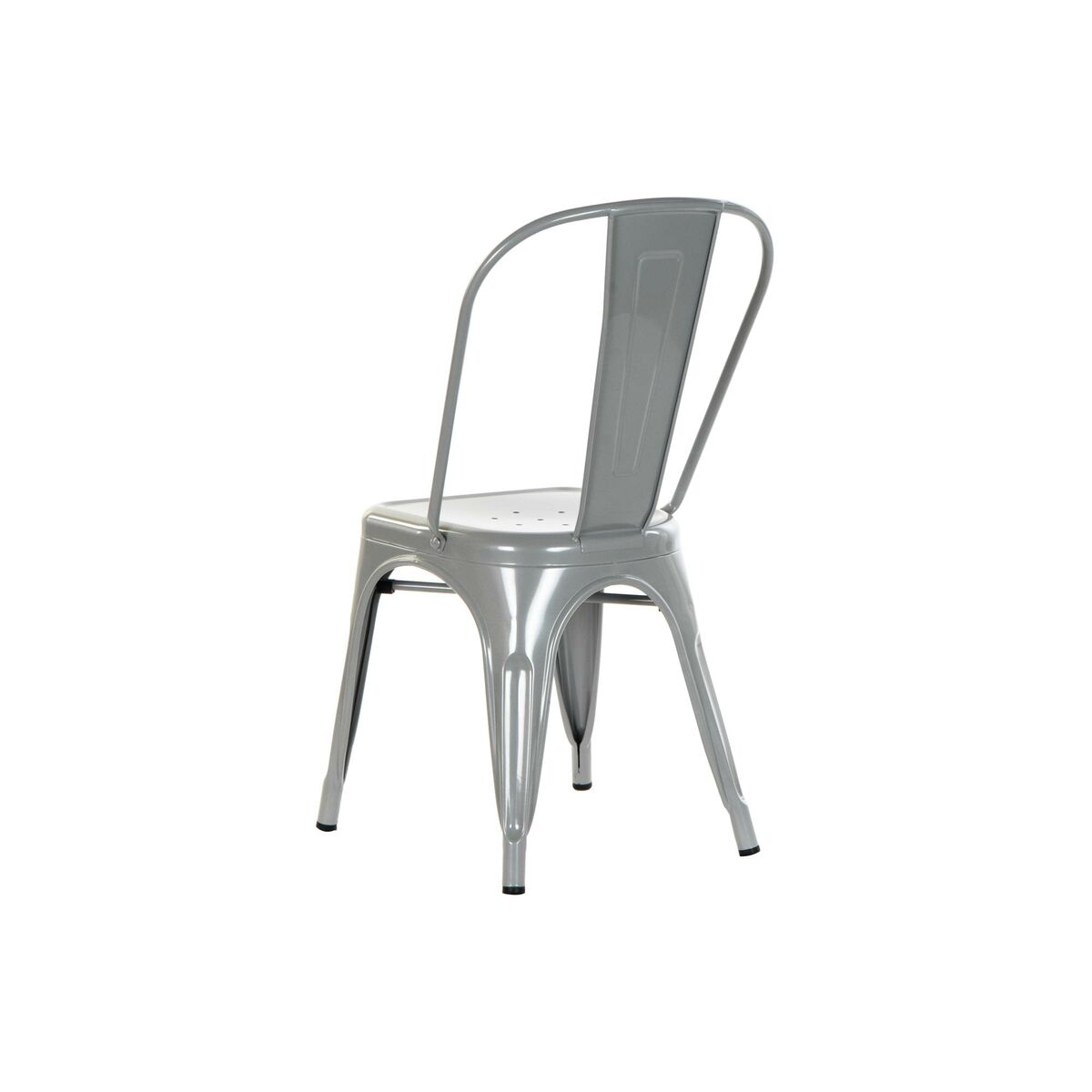 Chair DKD Home Decor Grey Metal 53 x 45 x 85 cm-1