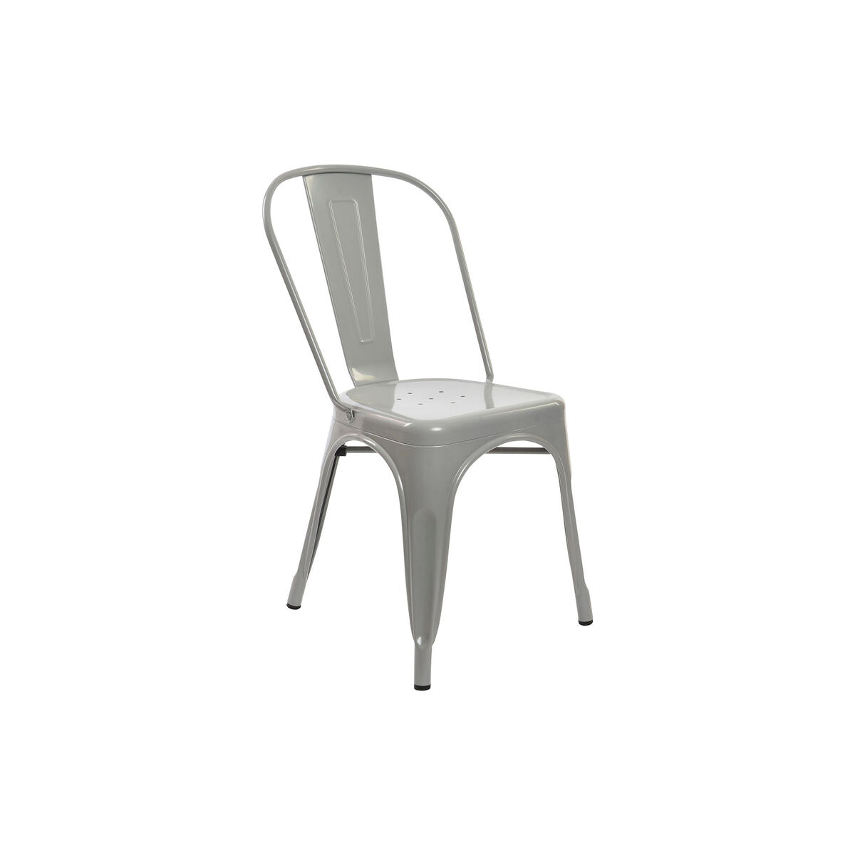 Chair DKD Home Decor Grey Metal 53 x 45 x 85 cm-0