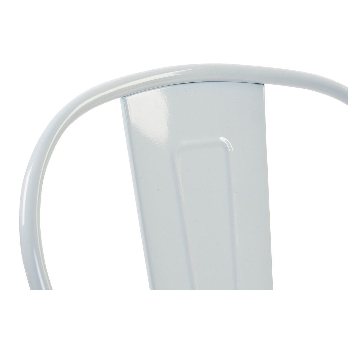 Chair DKD Home Decor White Metal 53 x 45 x 85 cm-1