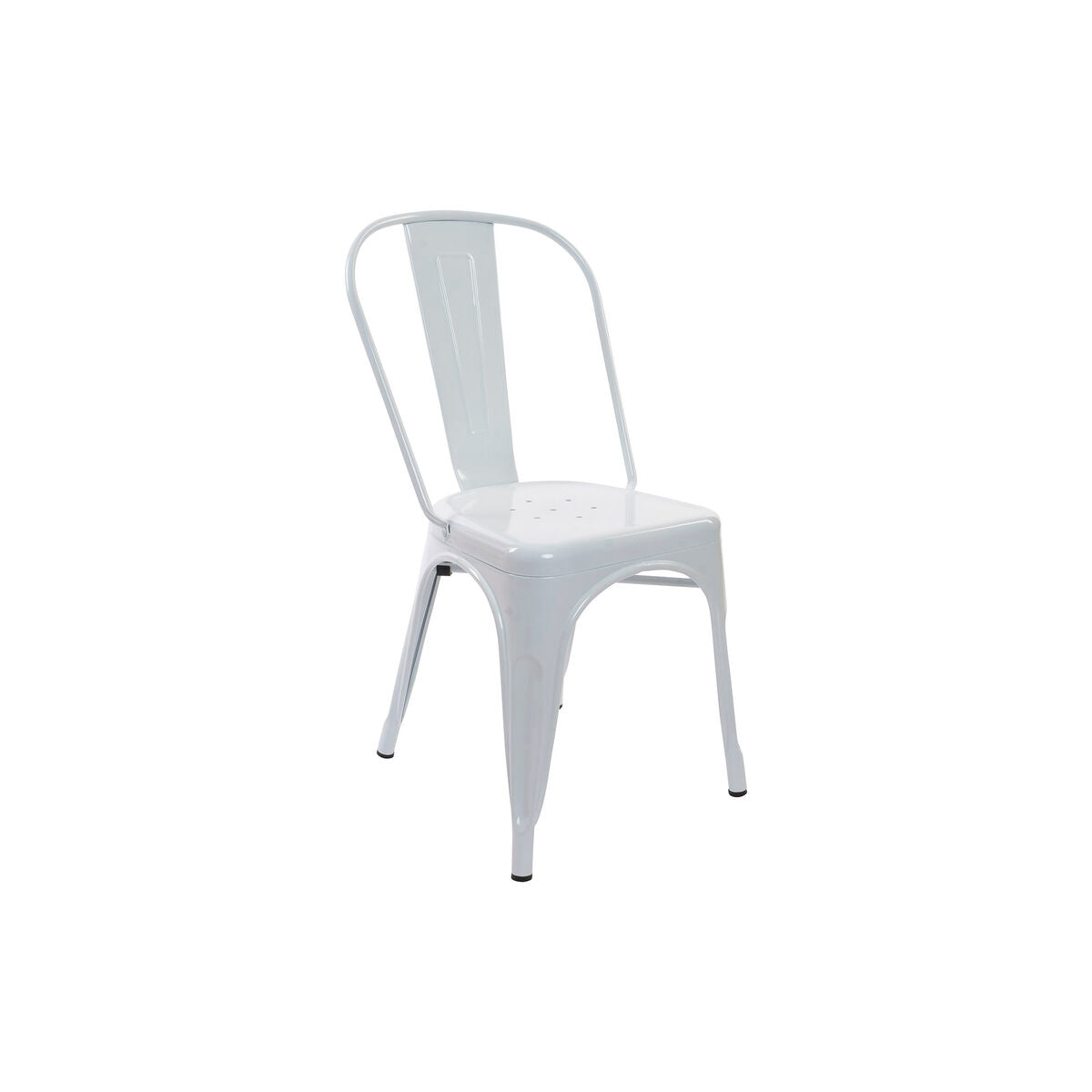 Chair DKD Home Decor White Metal 53 x 45 x 85 cm-0