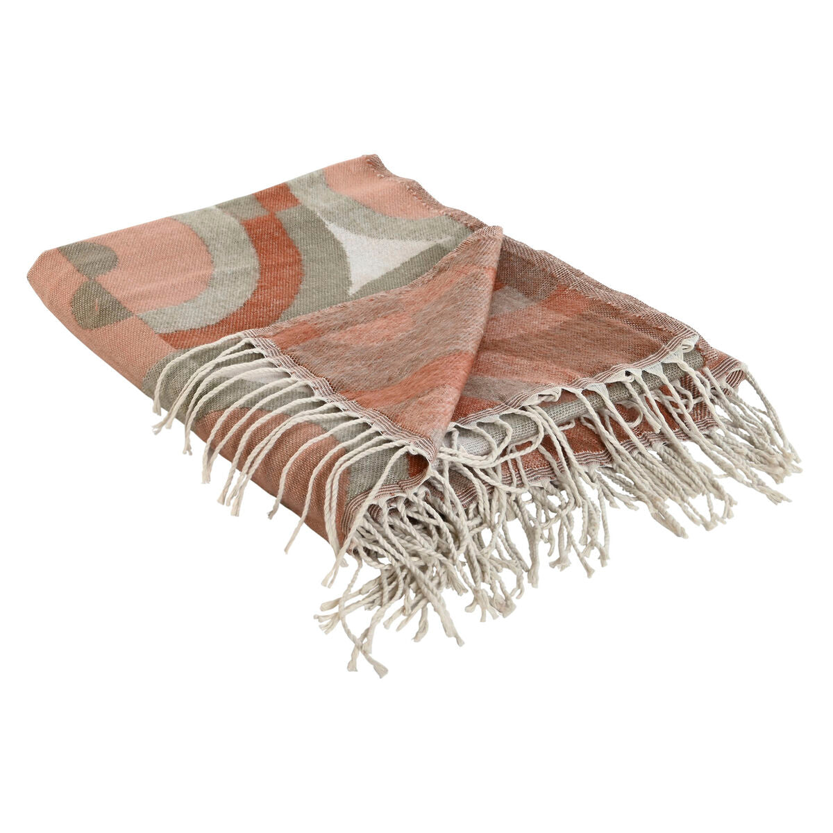 Blanket Home ESPRIT Pink Acrylic 130 x 170 cm-0