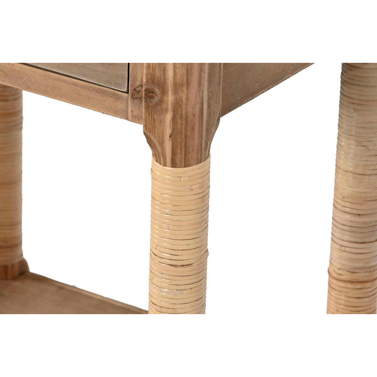 Nightstand Home ESPRIT Natural Light brown Rope Fir 44 x 33 x 61,5 cm-4