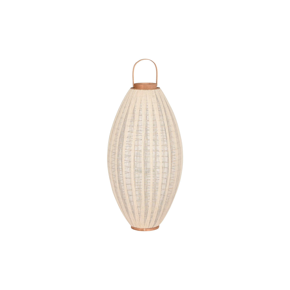 Candleholder Home ESPRIT White Brown Wood Crystal 38 x 38 x 84 cm-0