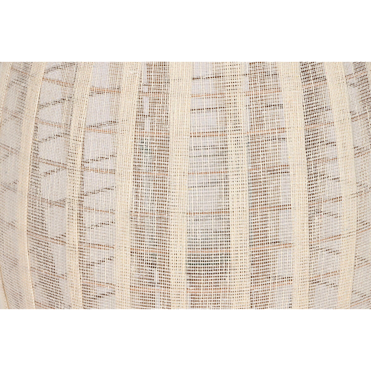 Candleholder Home ESPRIT White Natural Wood Crystal 40 x 40 x 70 cm-2