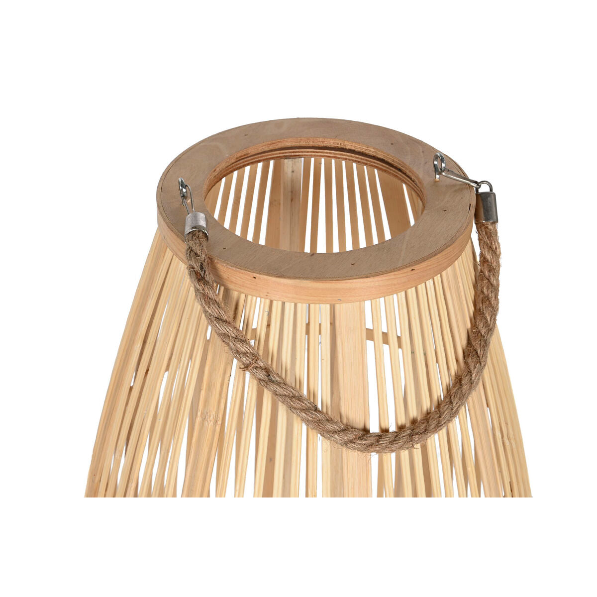 Candleholder Home ESPRIT Natural Light brown Bamboo 35 x 35 x 85 cm-3