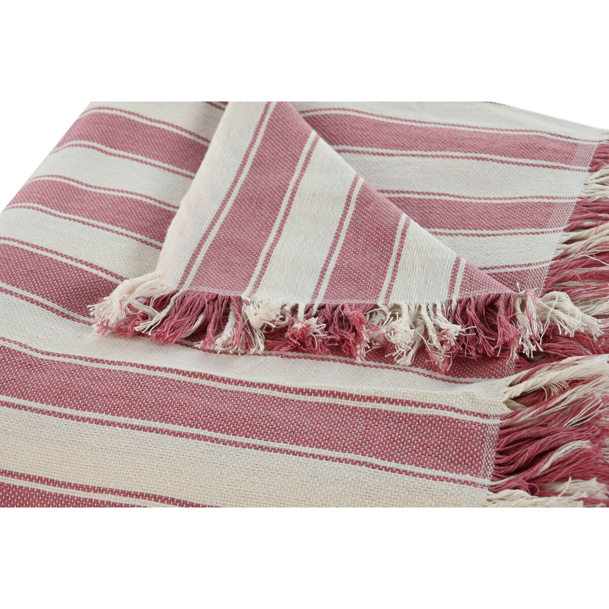 Blanket Home ESPRIT Pink 230 x 260 cm-4