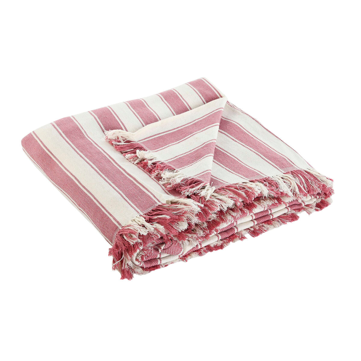 Blanket Home ESPRIT Pink 230 x 260 cm-0