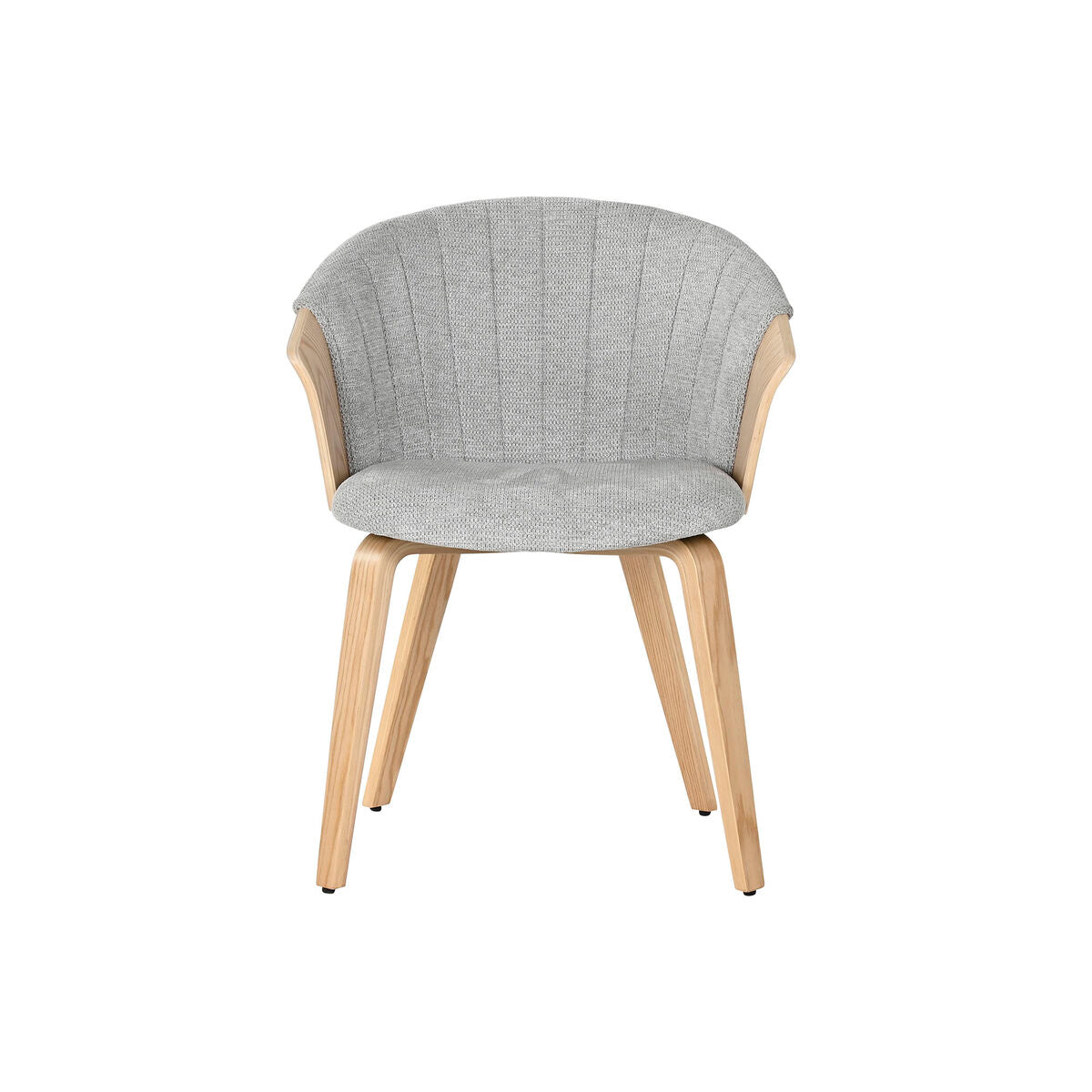 Dining Chair Home ESPRIT Grey Polyester Wood 60 x 57,5 x 79 cm-5