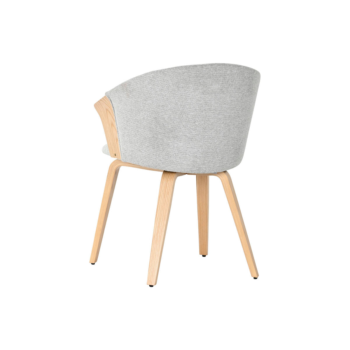 Dining Chair Home ESPRIT Grey Polyester Wood 60 x 57,5 x 79 cm-4