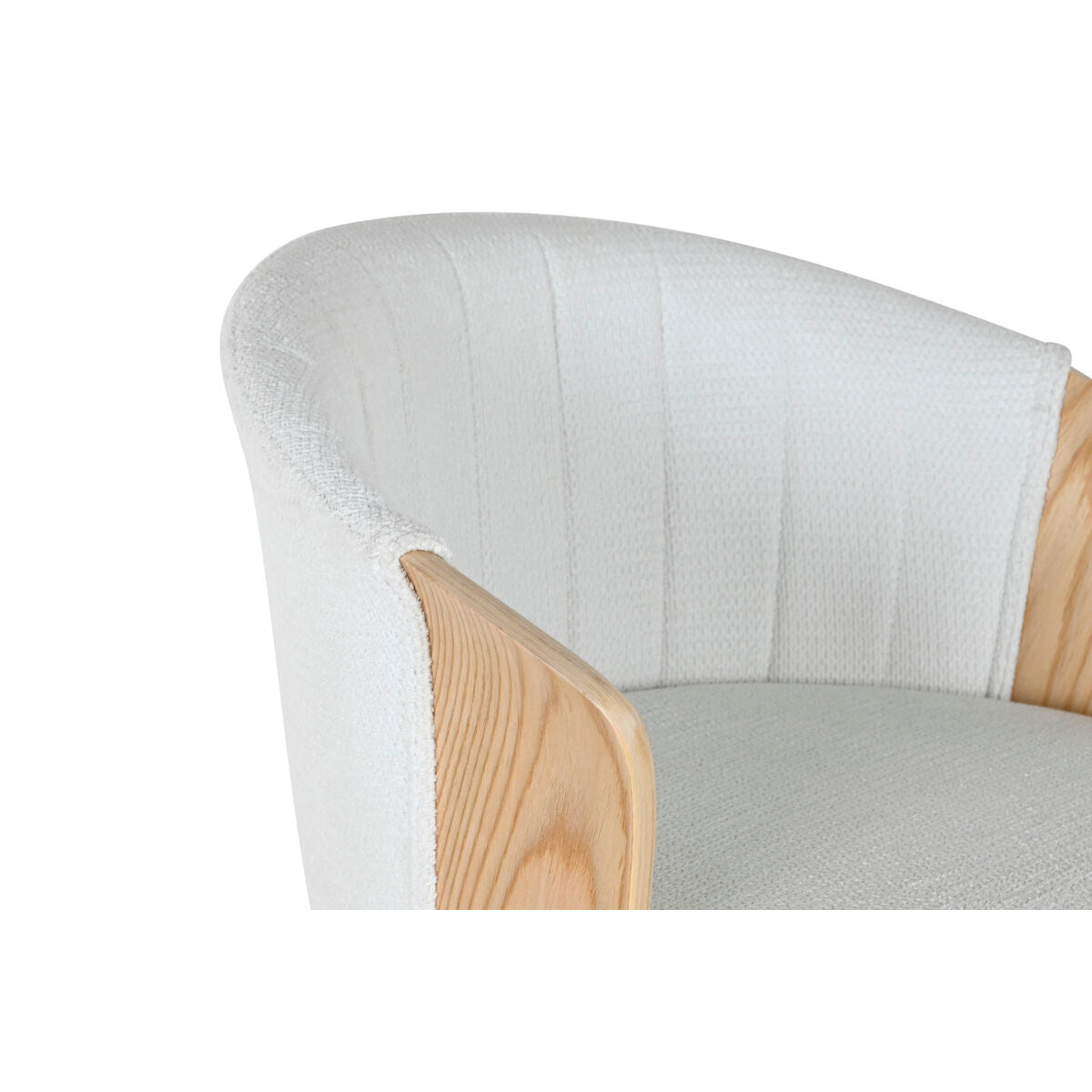 Stool Home ESPRIT White Wood 58 x 56 x 86 cm-3