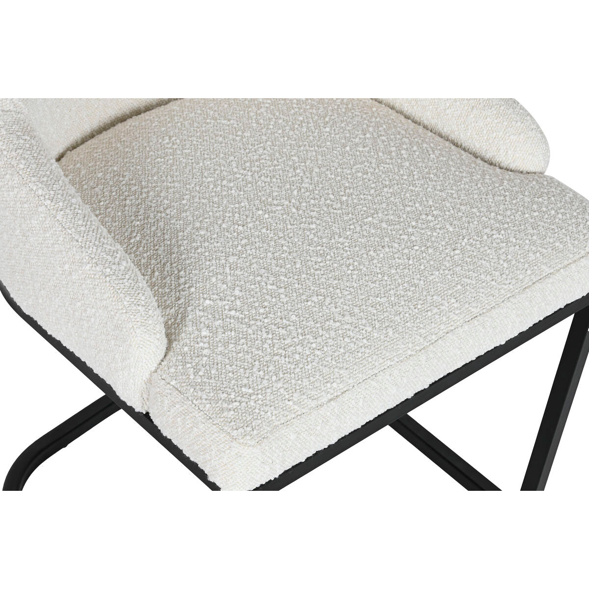 Dining Chair Home ESPRIT White Black 54 x 61 x 82,5 cm-3