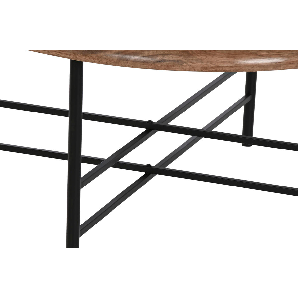 Centre Table Home ESPRIT Brown Black Natural Crystal Fir wood 76 x 81 x 38 cm-2
