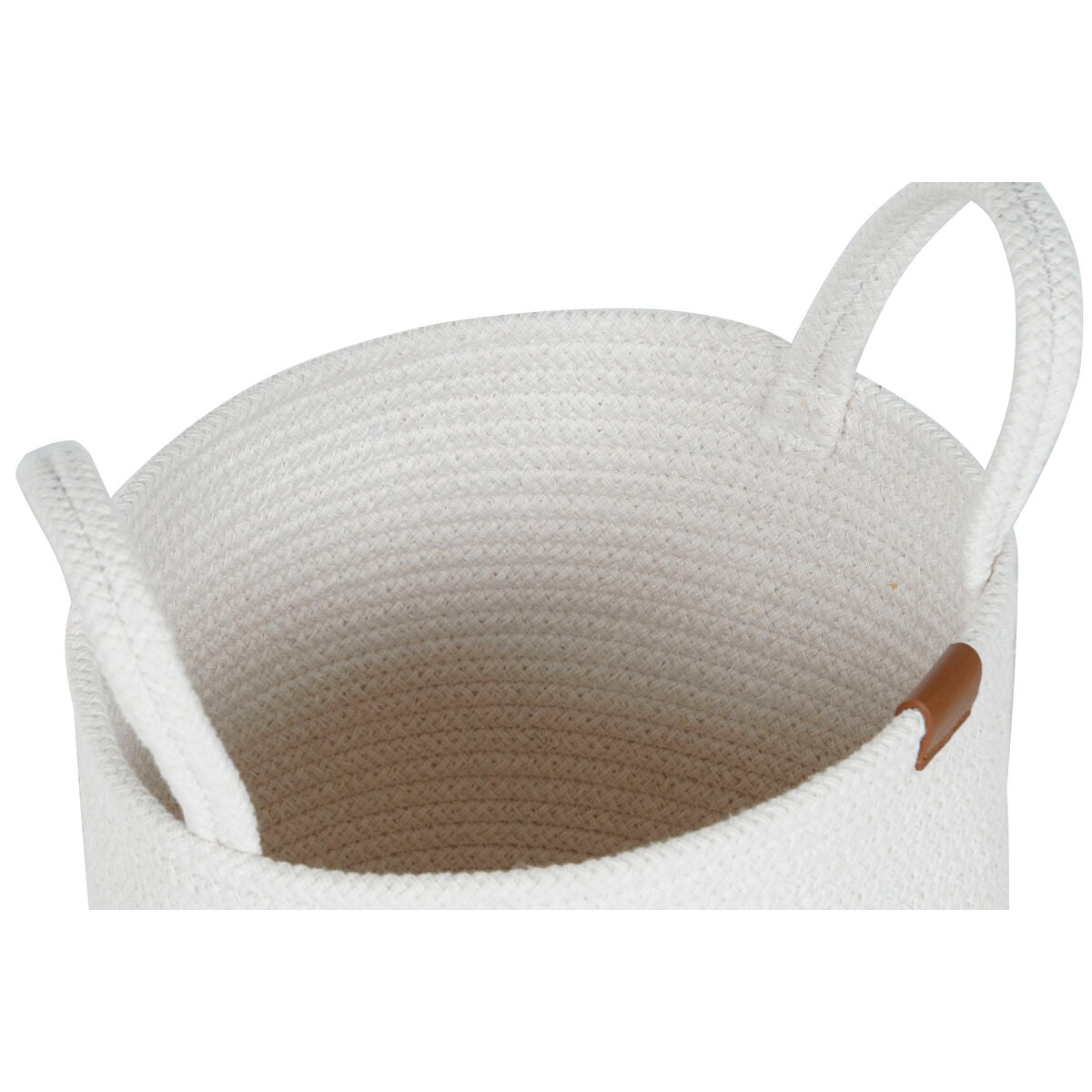 Basket set Home ESPRIT White Modern 30 x 30 x 28 cm (3 Pieces)-2