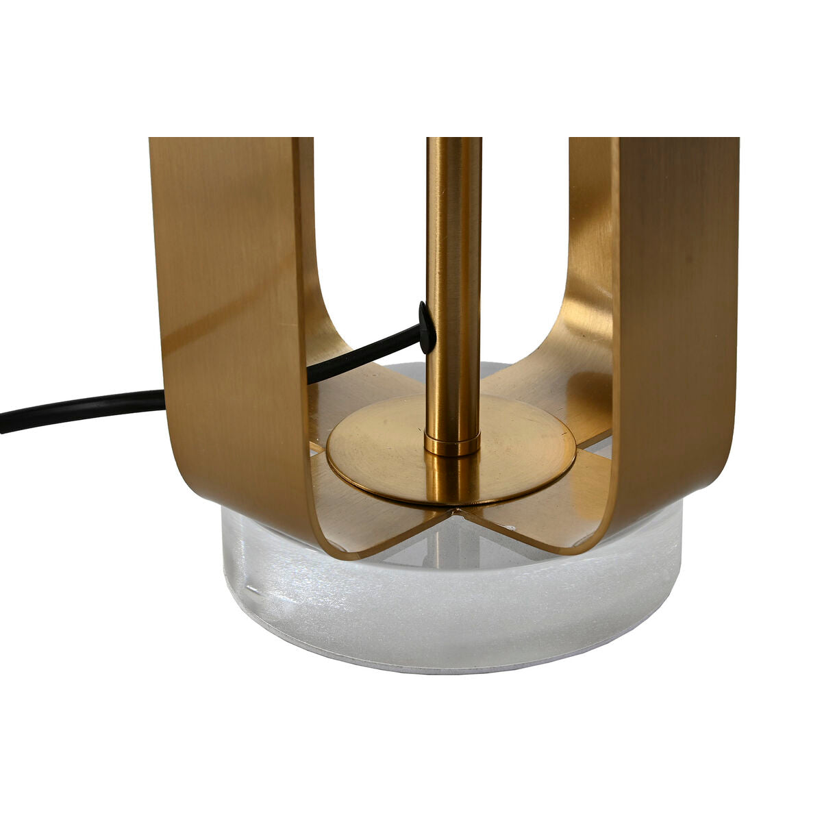 Desk lamp Home ESPRIT White Golden Iron 50 W 220 V 35 x 35 x 78 cm-4
