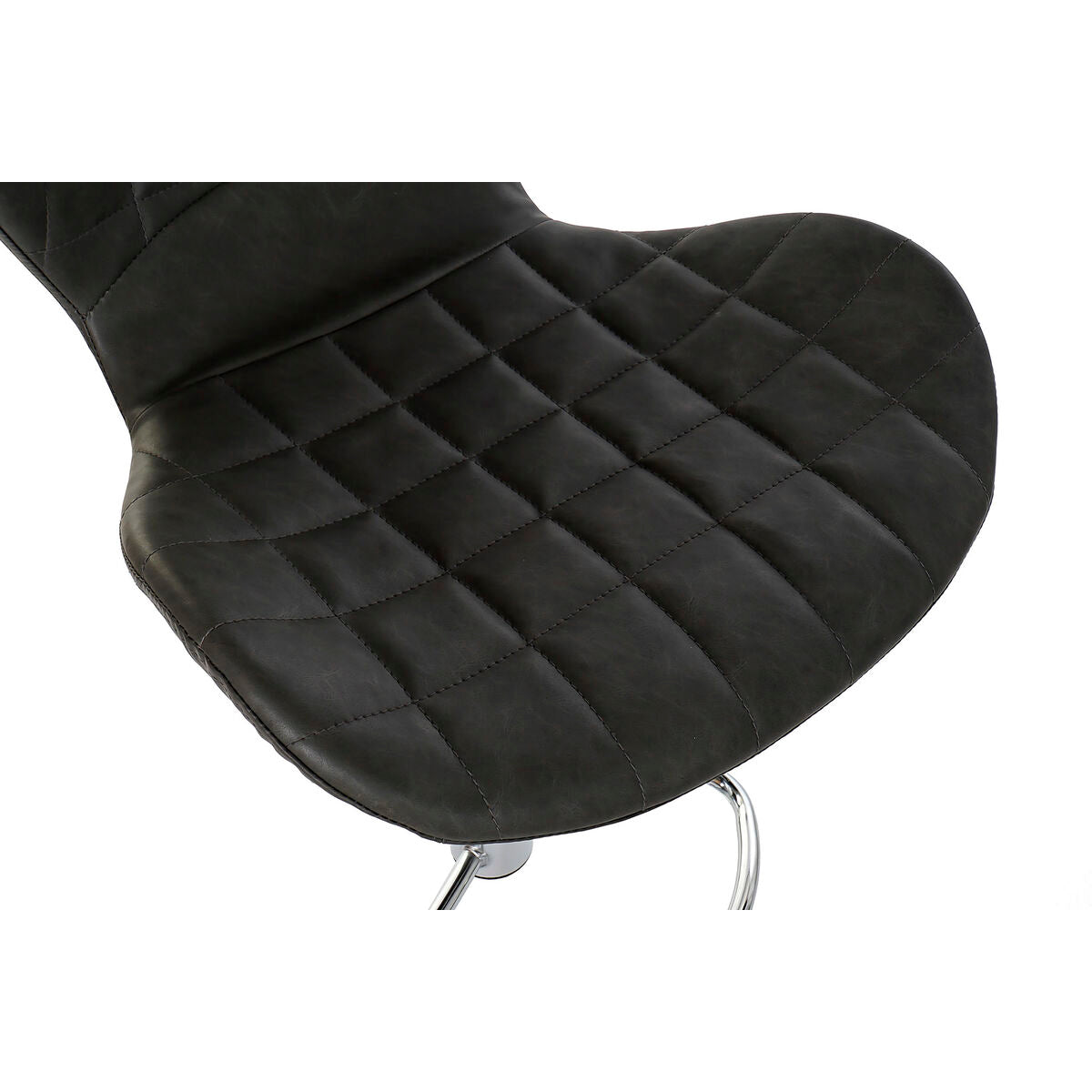 Stool Home ESPRIT Dark grey Metal 47 x 50 x 110 cm-6