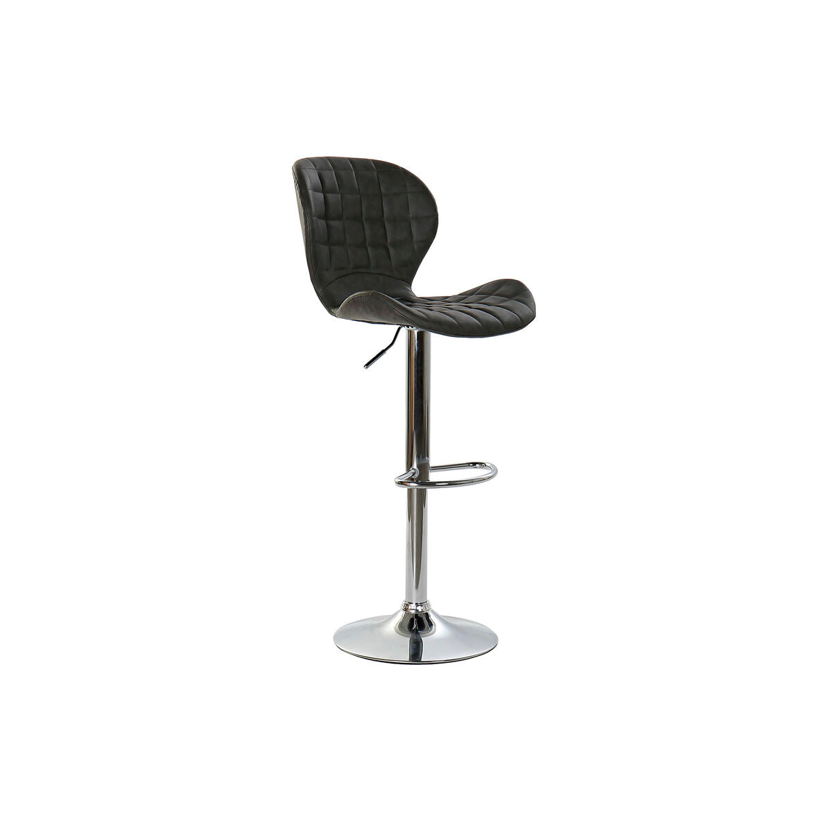 Stool Home ESPRIT Dark grey Metal 47 x 50 x 110 cm-0