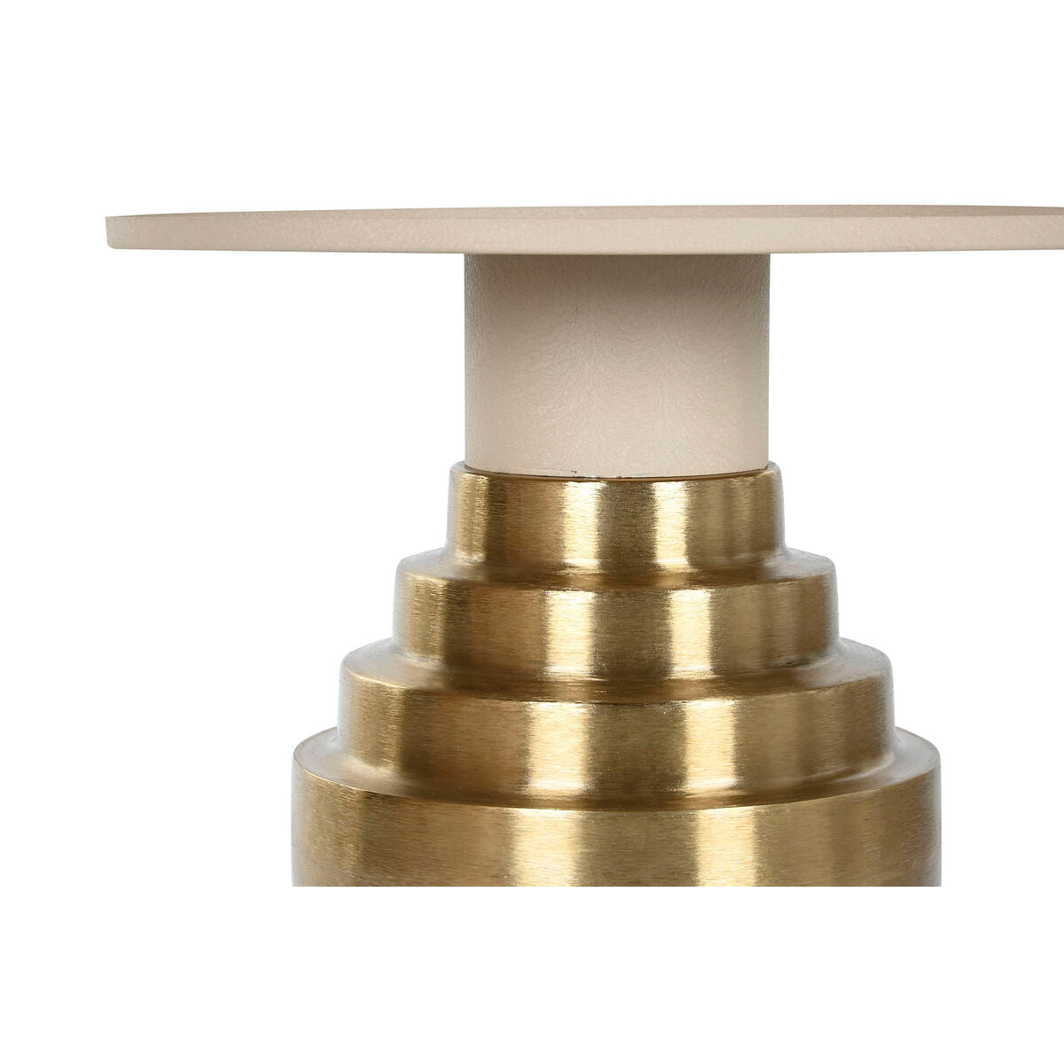 Side table Home ESPRIT Cream Golden 46 x 46 x 52 cm-2