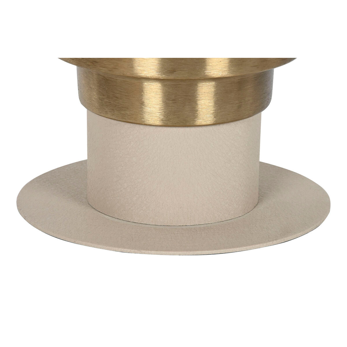 Side table Home ESPRIT Cream Golden 46 x 46 x 52 cm-1
