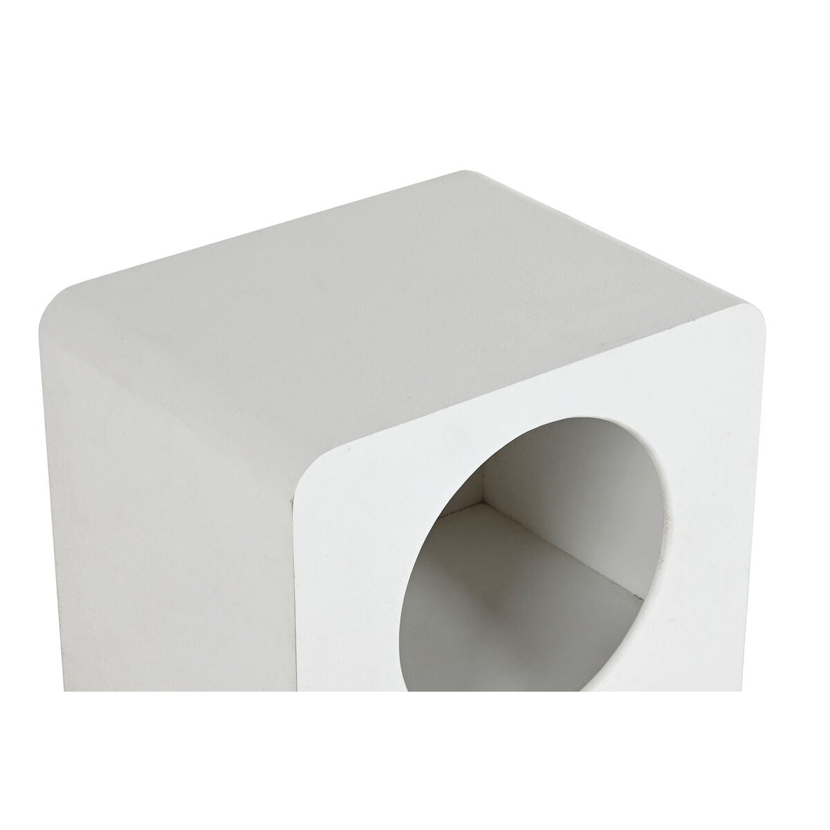 Nightstand Home ESPRIT White MDF Wood 40 x 30 x 48 cm-4
