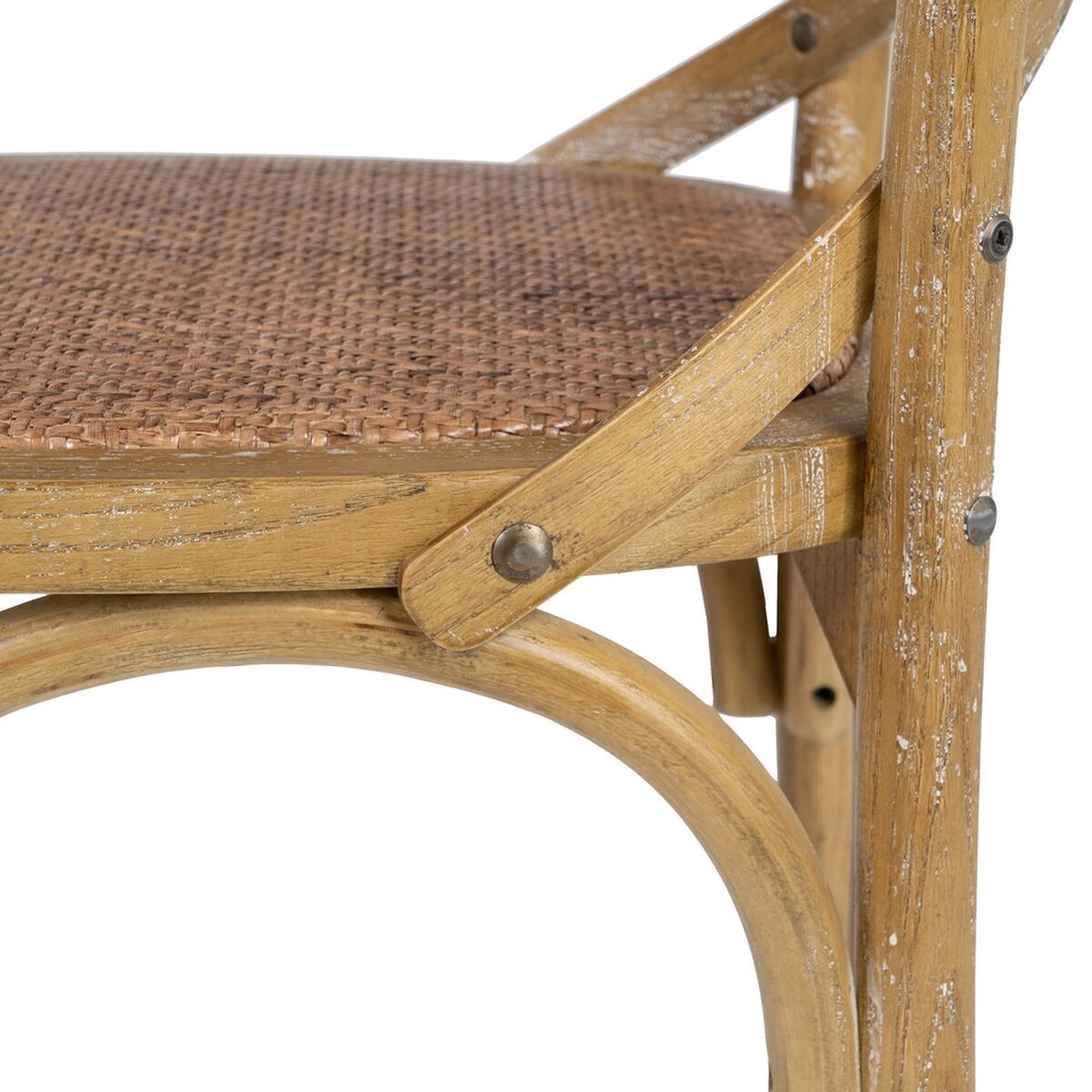 Dining Chair Brown 46 x 42 x 87 cm-4