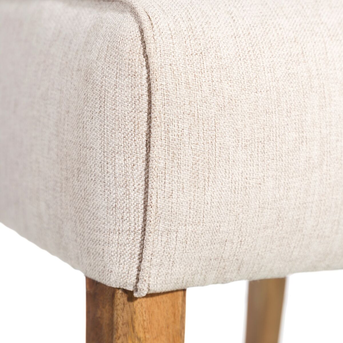 Dining Chair 46 x 62 x 100 cm Grey Beige-2