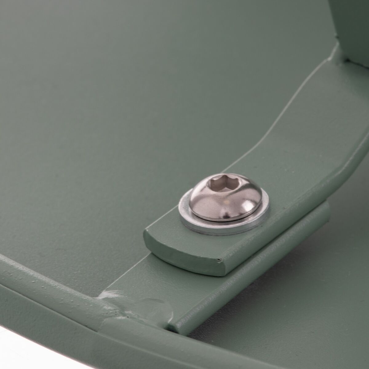 Side table Marzia Green Steel 60 x 60 x 42 cm-1