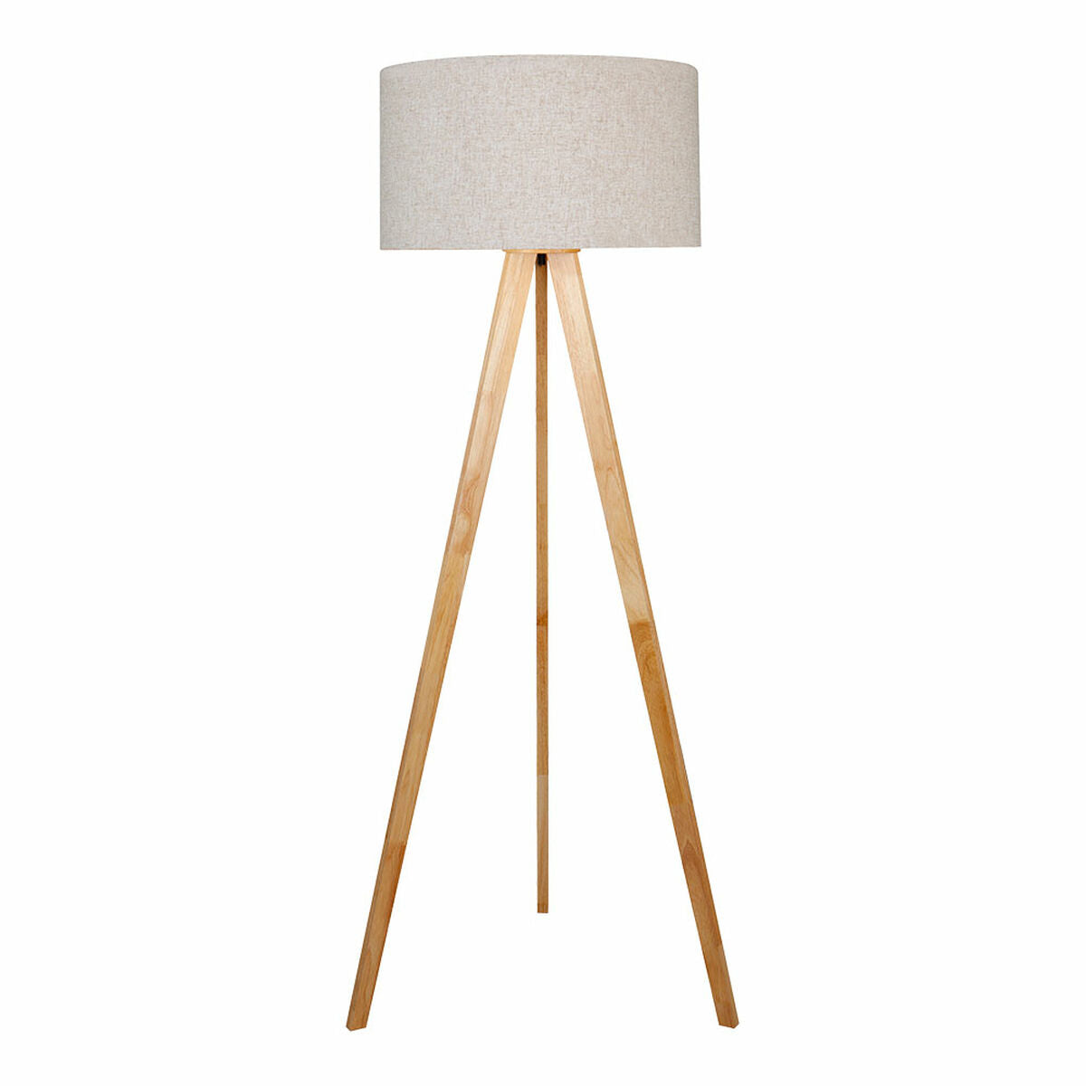 Floor Lamp EDM 32159 Wood Cloth 50 x 150 cm E27-2