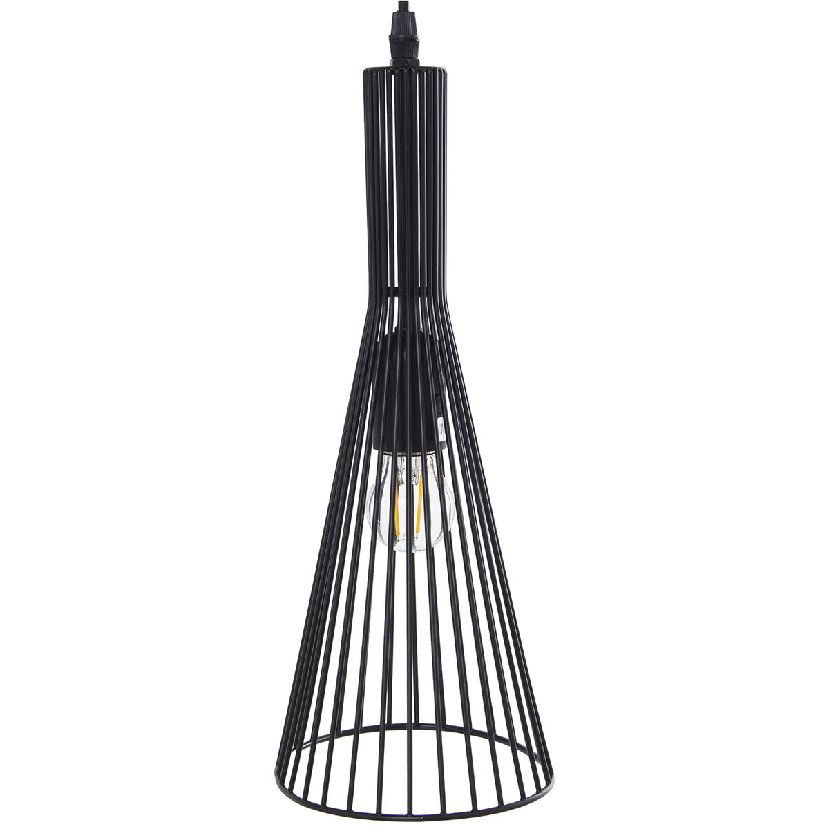 Ceiling Light Alexandra House Living Black Metal 60 W 14 x 37 x 16 cm-0