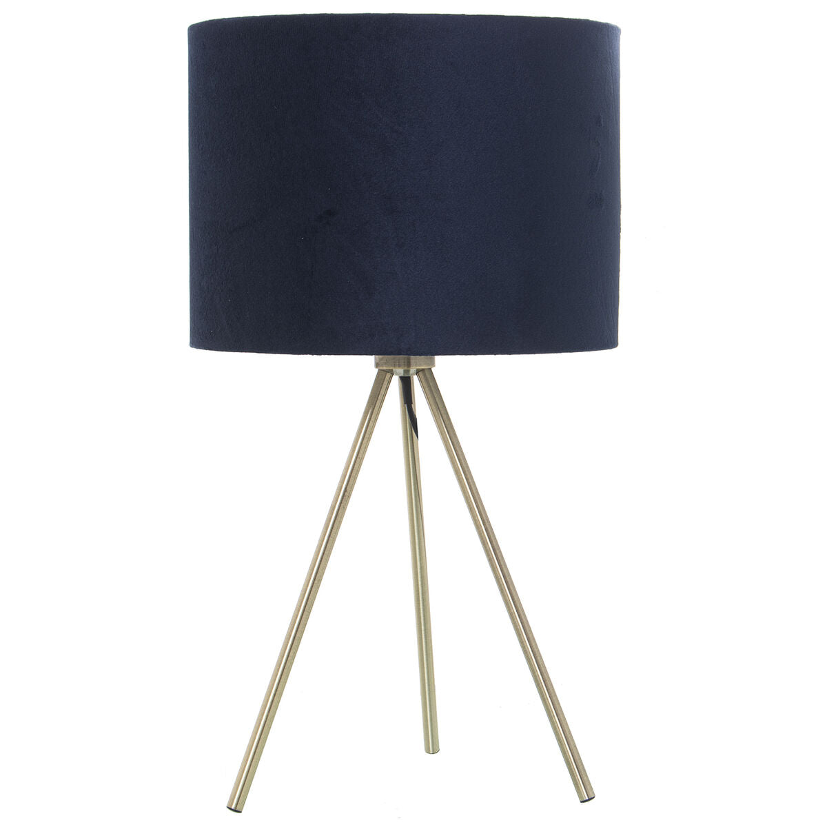 Desk lamp Alexandra House Living Blue Multicolour Metal 40 W 24 x 43 x 24 cm-0