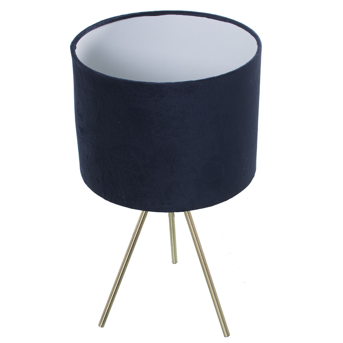 Desk lamp Alexandra House Living Blue Multicolour Metal 40 W 24 x 43 x 24 cm-3