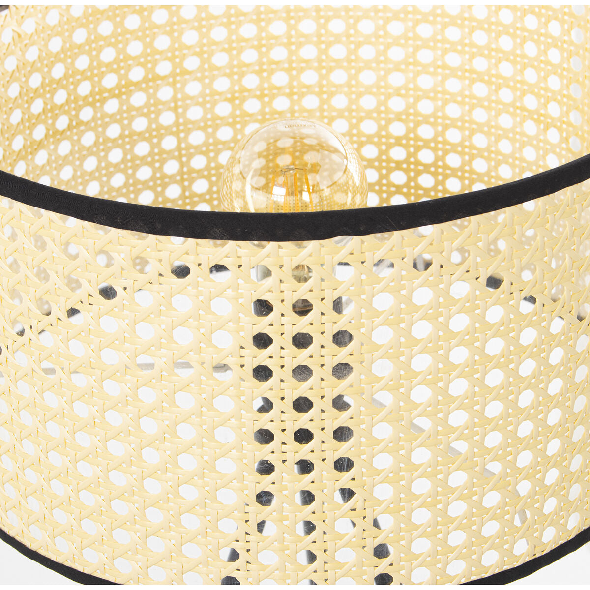 Desk lamp Alexandra House Living Multicolour Metal wicker 40 W 30 x 51 x 30 cm-2