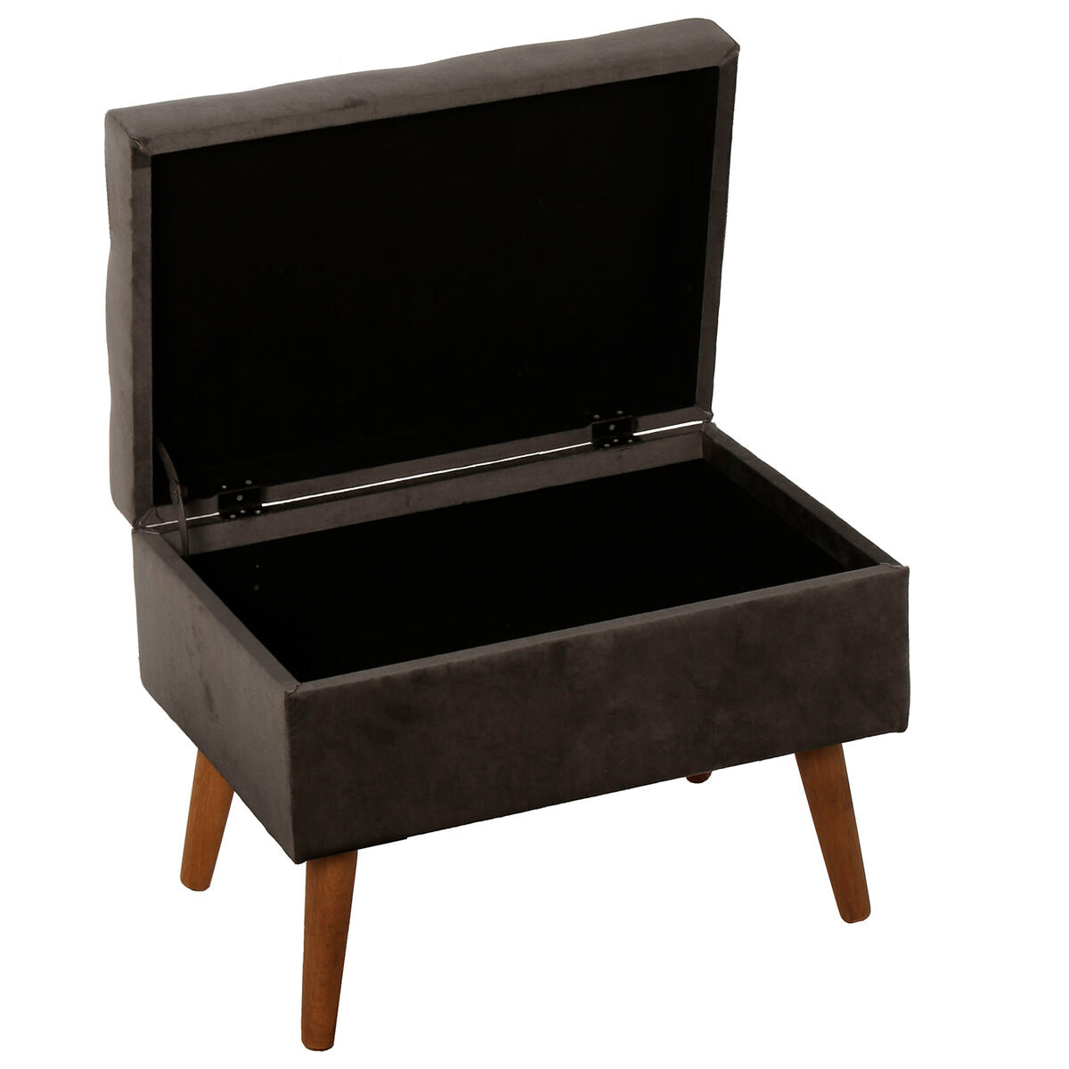 Bench Alexandra House Living Black Wood 60 x 45 x 40 cm Chest-3