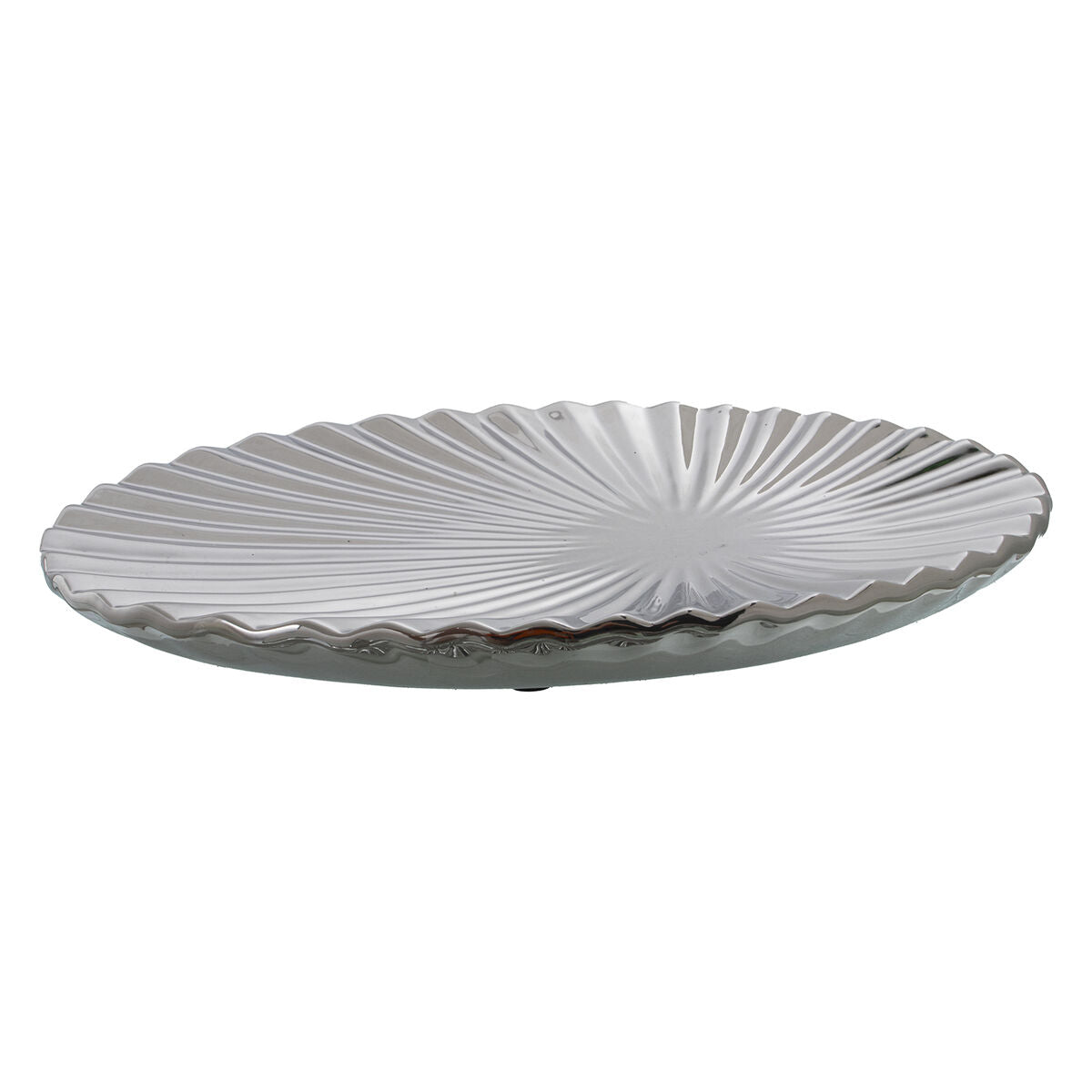 Centerpiece Alexandra House Living Silver 33 x 22 x 4 cm-0
