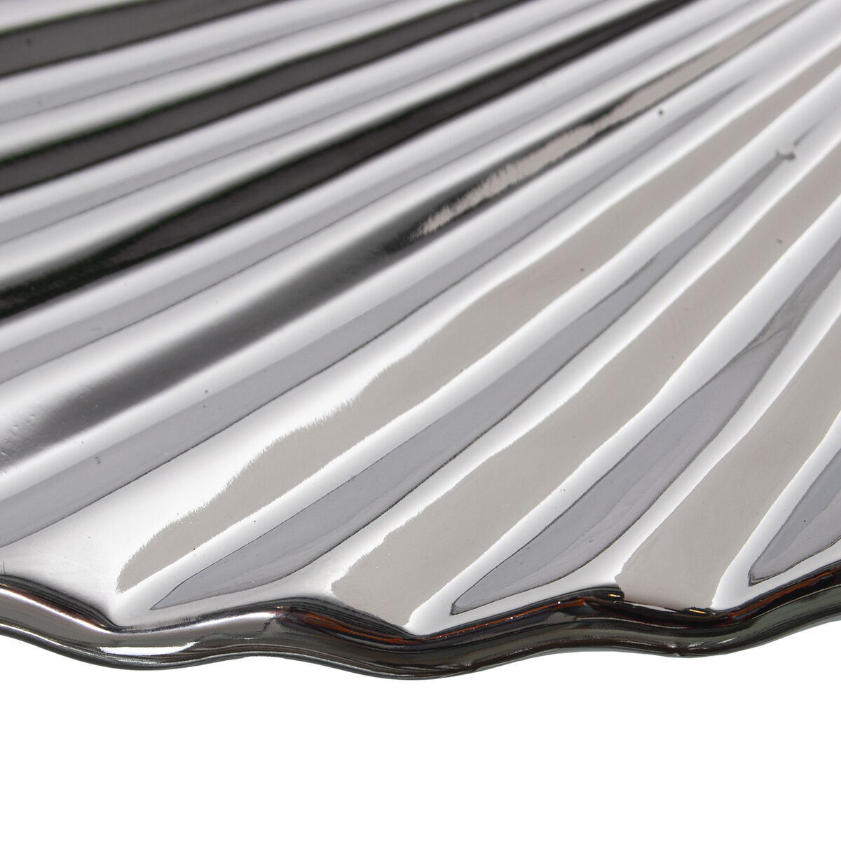 Centerpiece Alexandra House Living Silver 33 x 22 x 4 cm-2