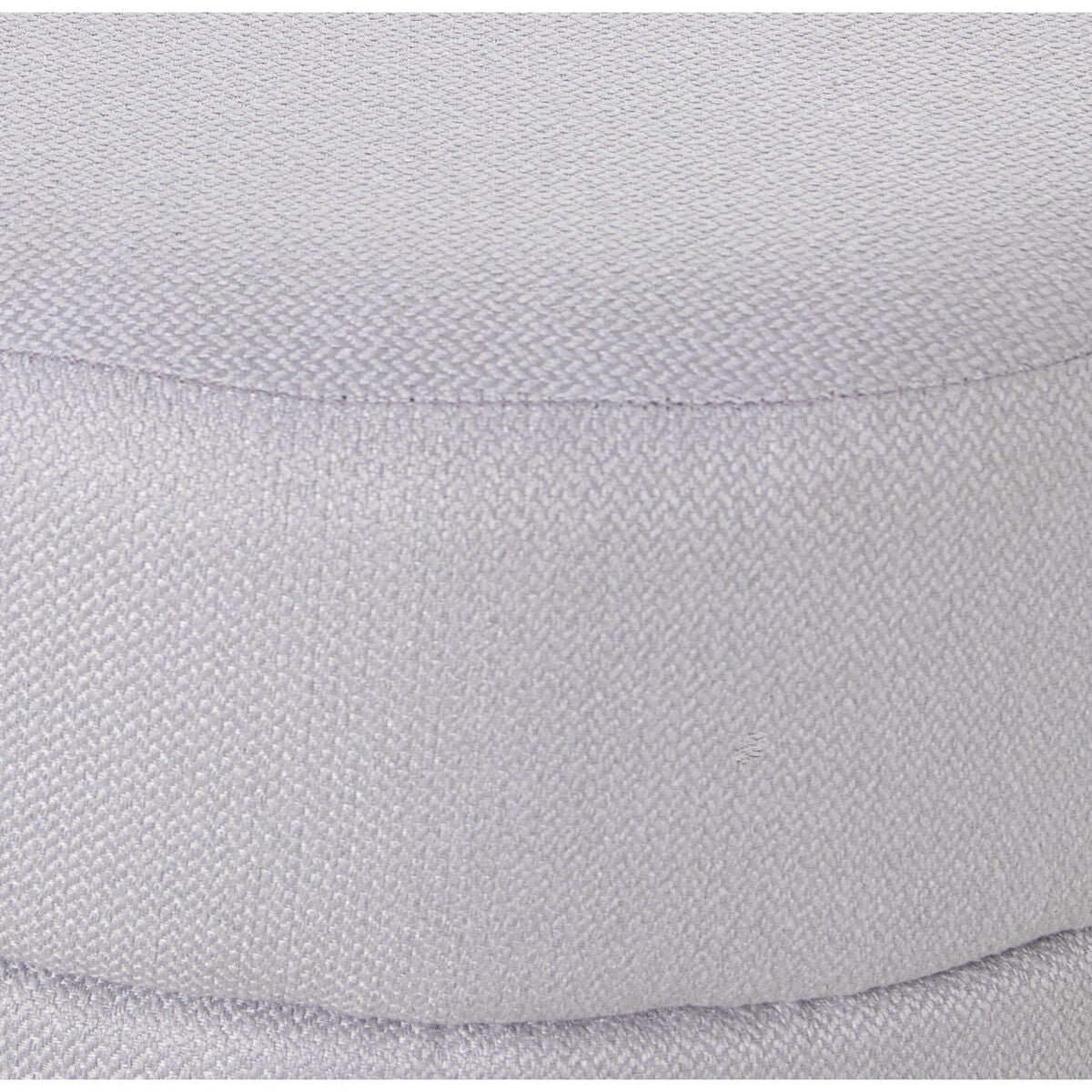 Pouffe Alexandra House Living Beige Grey Velvet Wood 39 x 44 x 39 cm-1