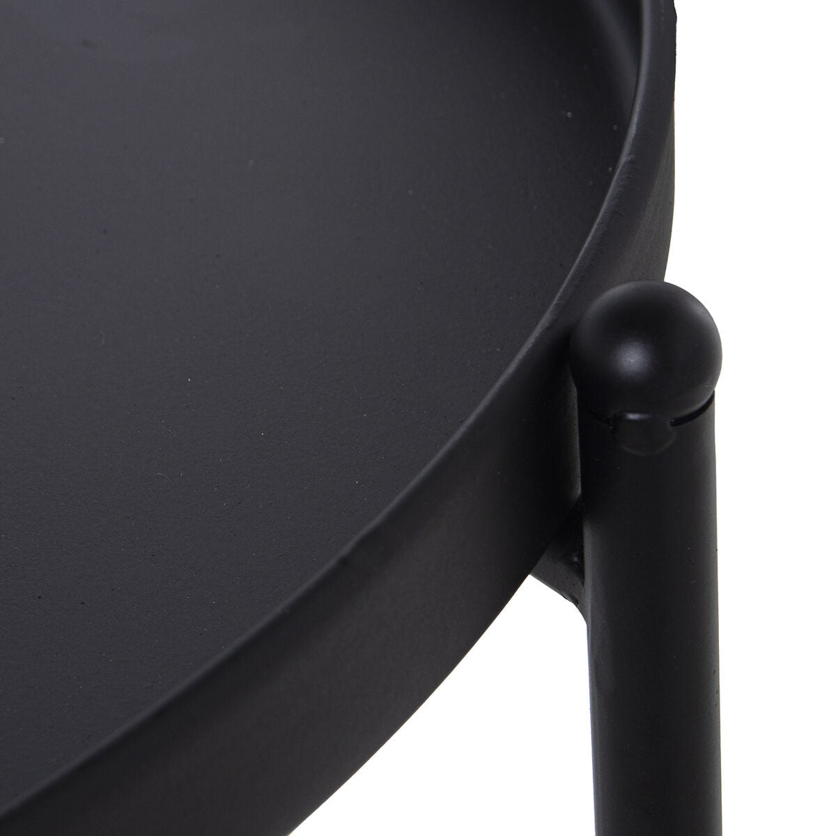Set of 2 tables Alexandra House Living Black-5