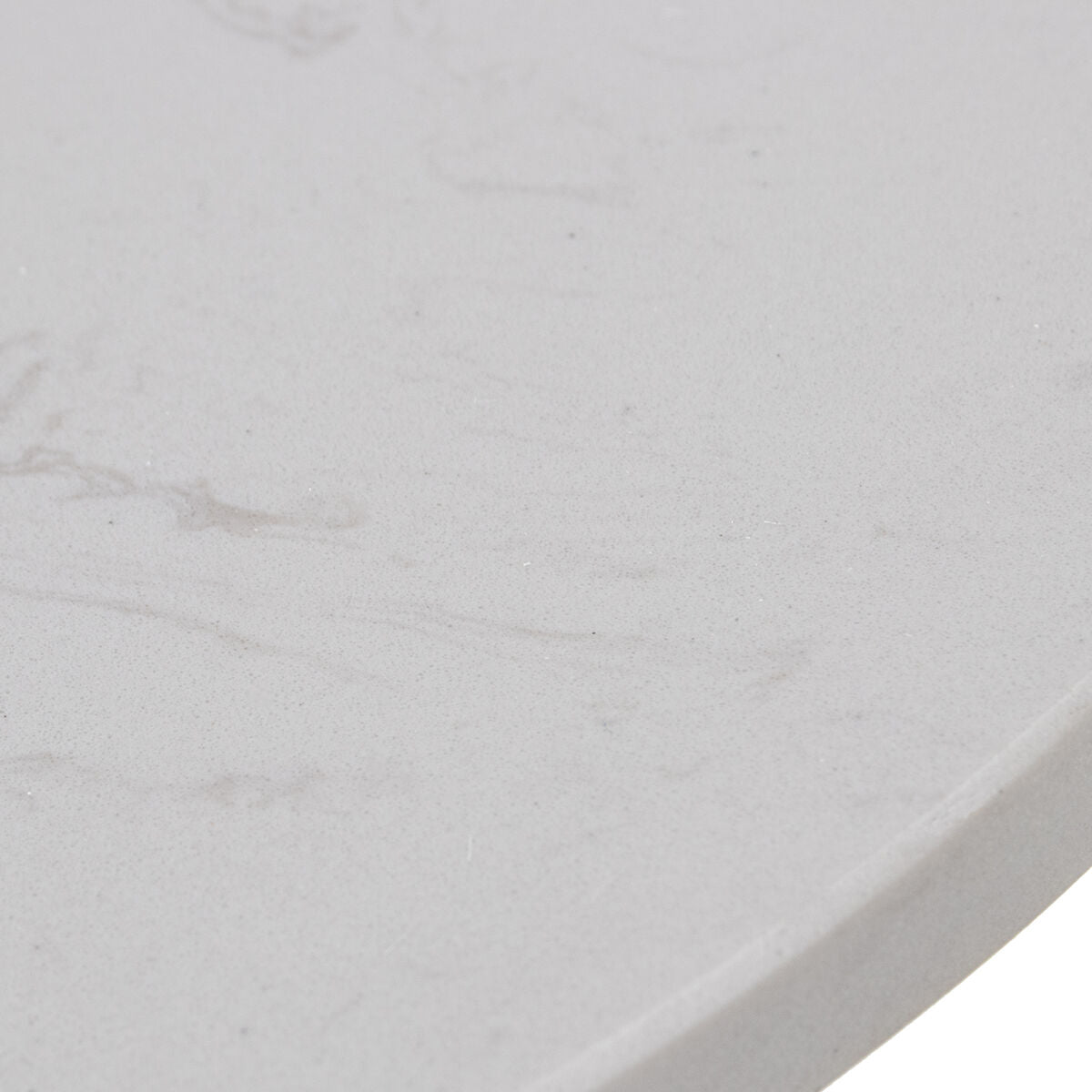 Side table Alexandra House Living White Golden Wood 35 x 60 x 35 cm-2