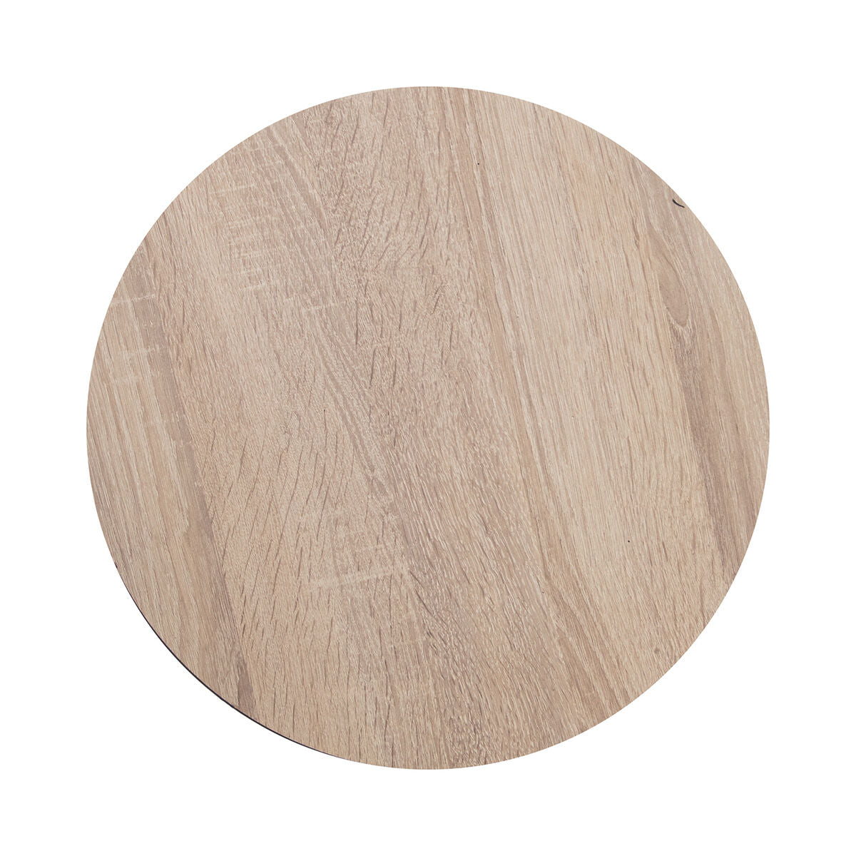 Set of 3 tables Alexandra House Living Black Golden Wood-1