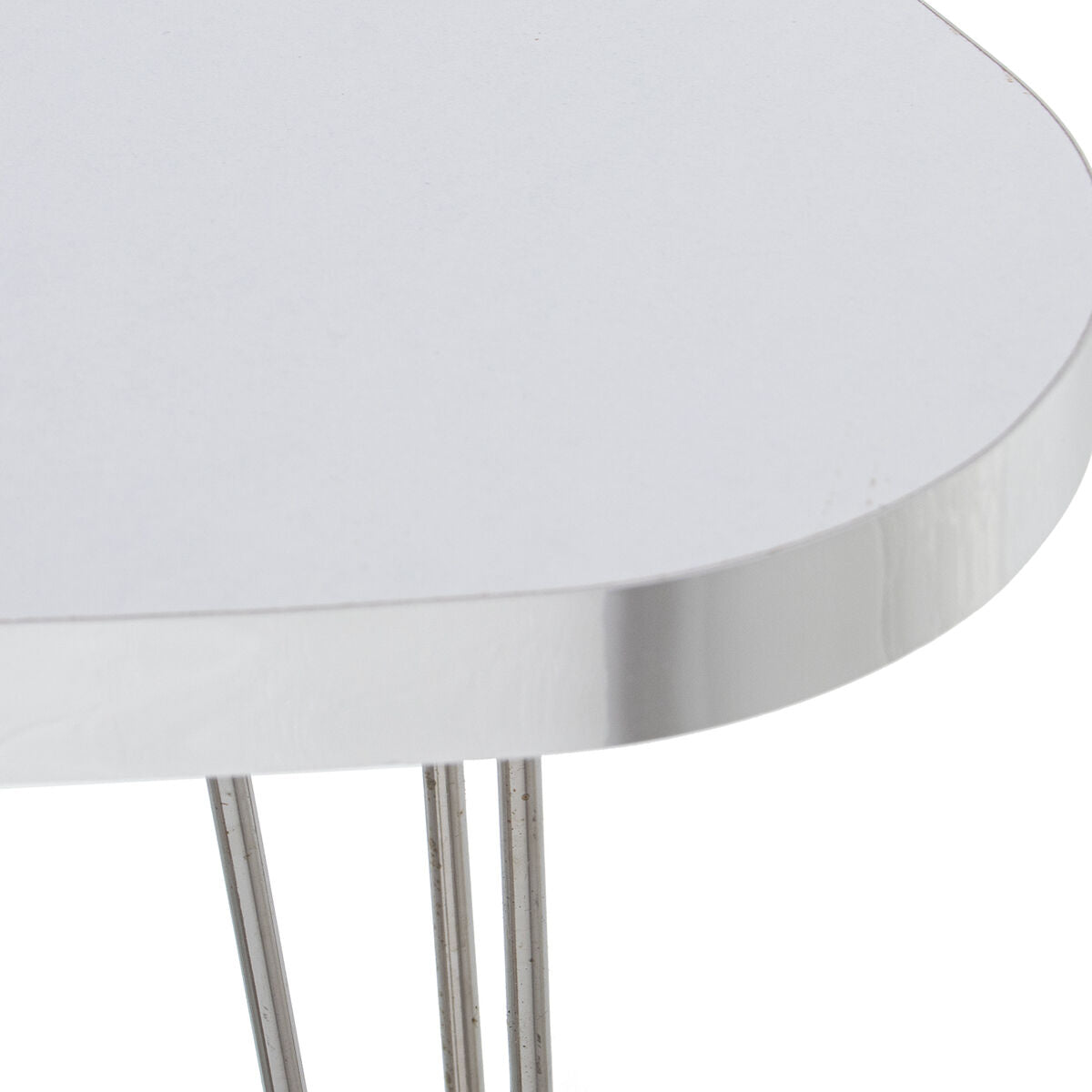 Set of 3 tables Alexandra House Living Silver Wood-3