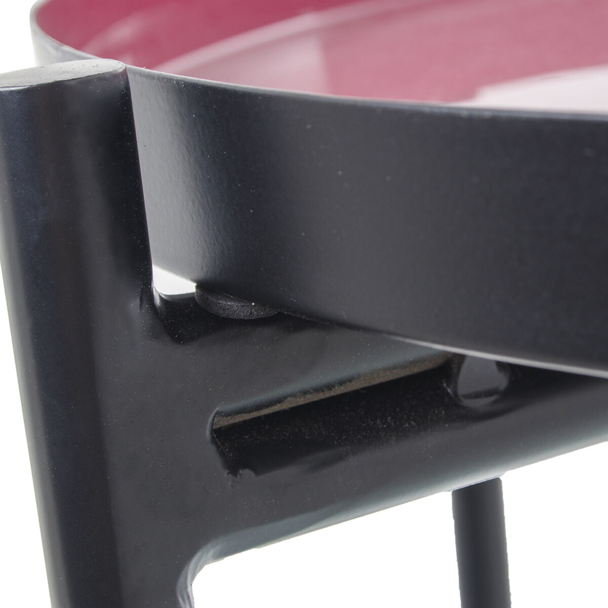 Side table Alexandra House Living Black Pink 50 x 52 x 50 cm-4