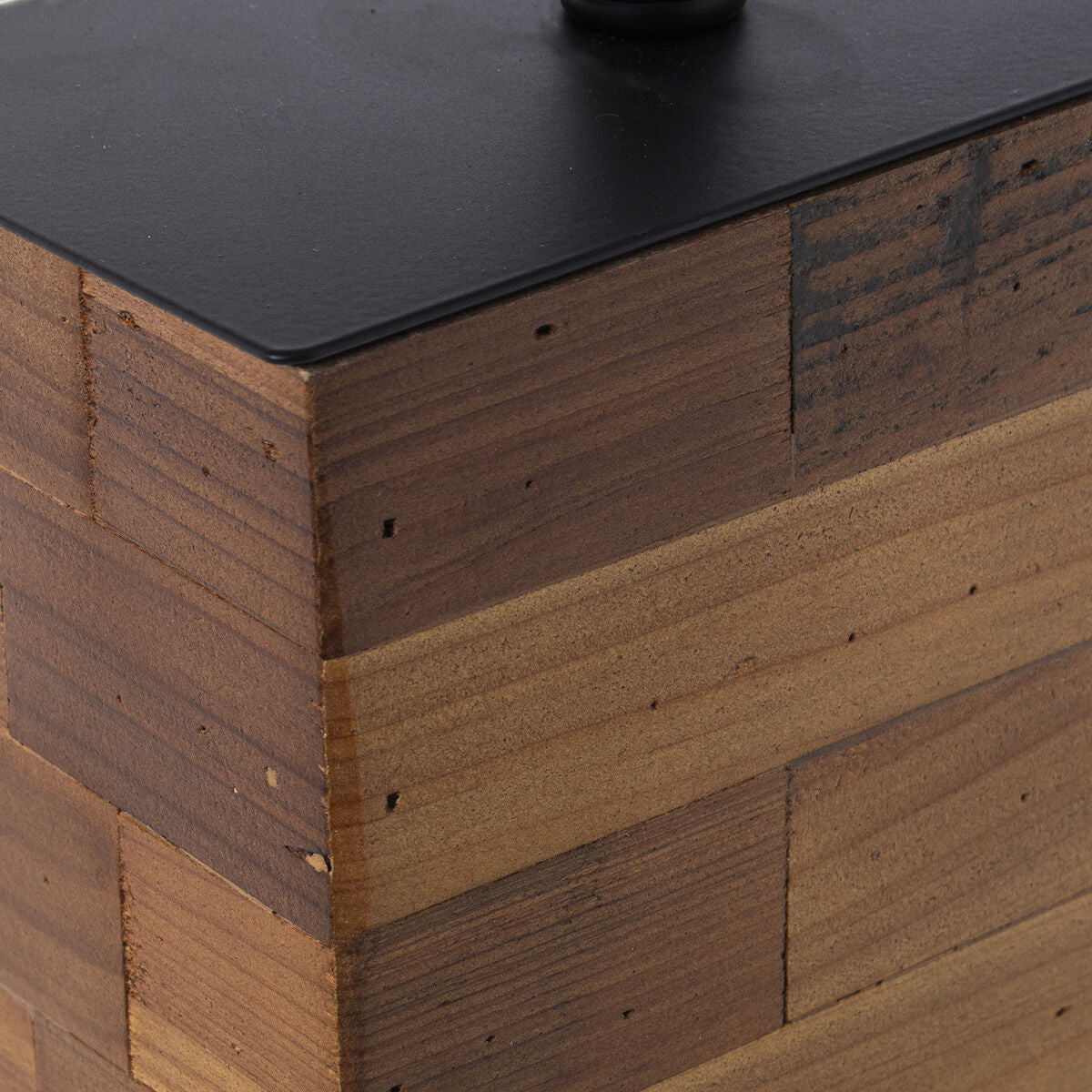 Desk lamp Alexandra House Living Brown Wood 60 W 38 x 51 x 18 cm-2