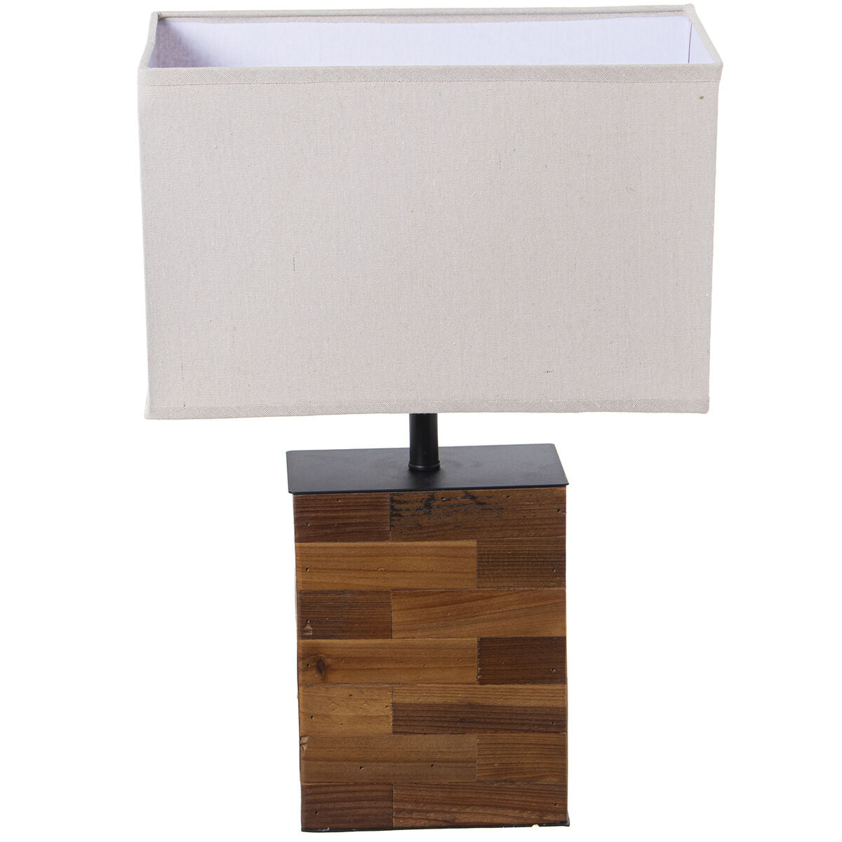 Desk lamp Alexandra House Living Brown Wood 60 W 38 x 51 x 18 cm-1