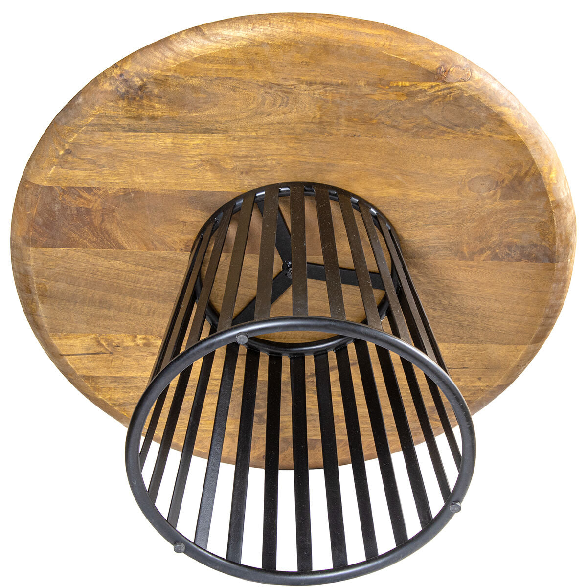 Centre Table Alexandra House Living Brown Black Wood 80 x 45 x 80 cm-1