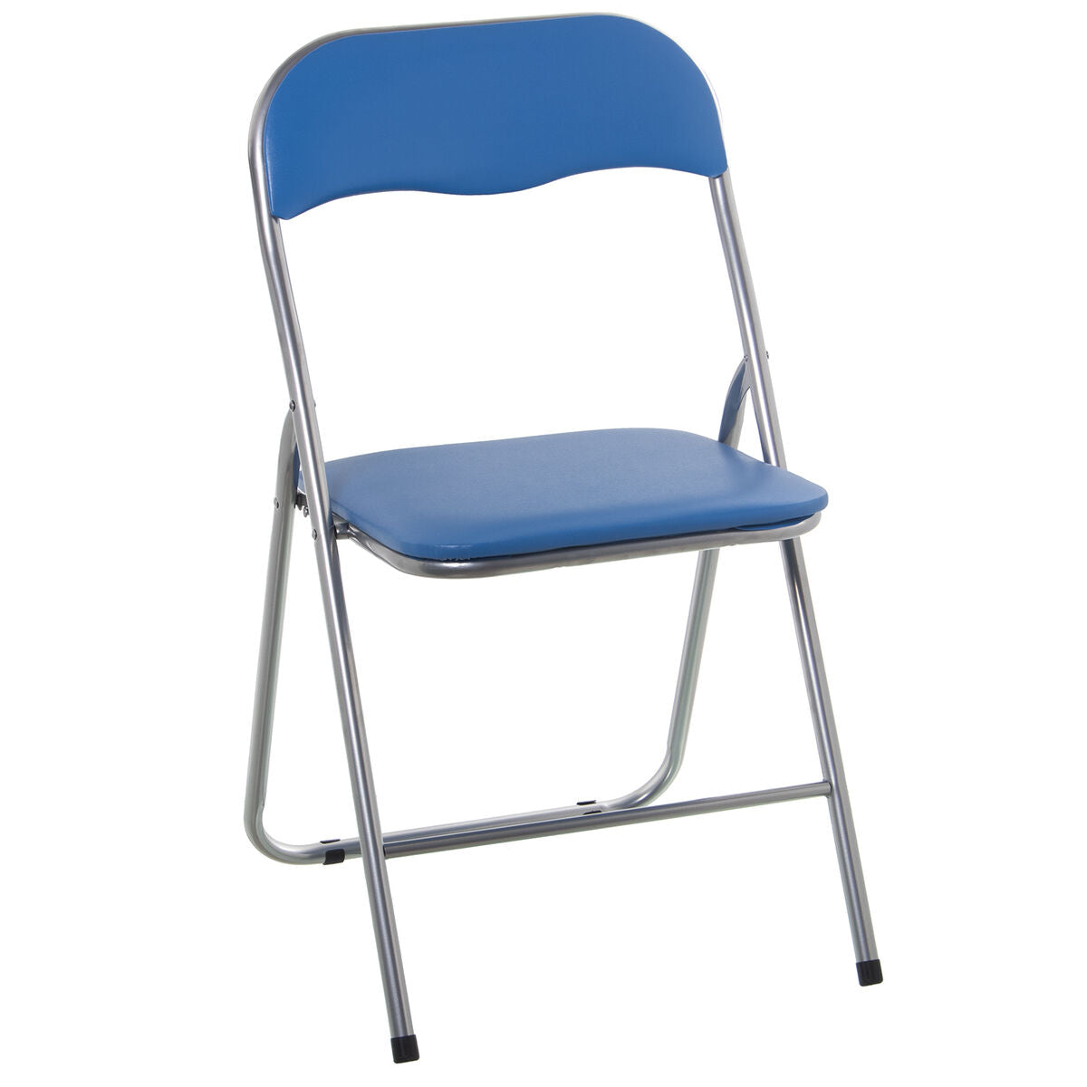 Folding Chair Alexandra House Living Blue 44 x 78 x 46 cm-5