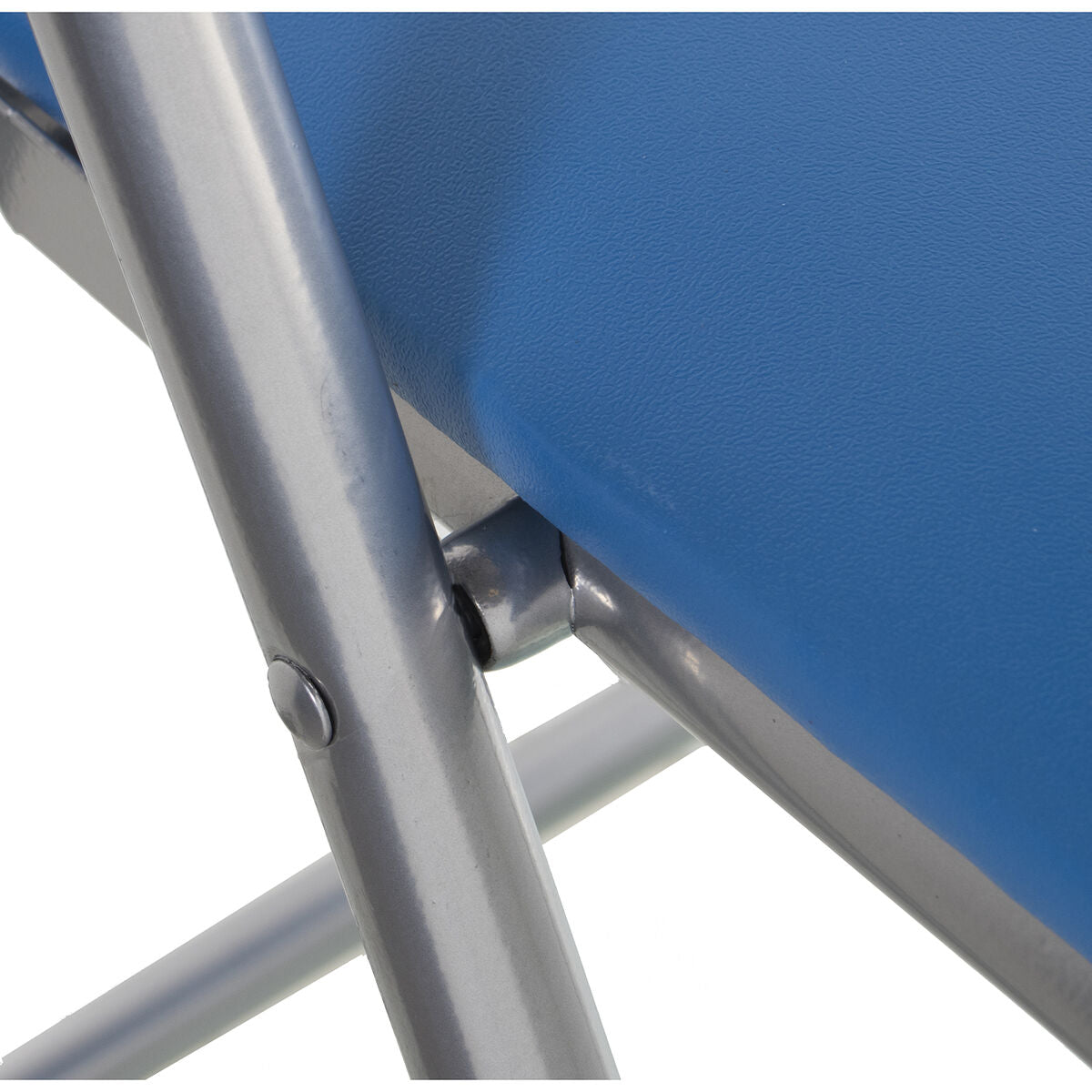 Folding Chair Alexandra House Living Blue 44 x 78 x 46 cm-2