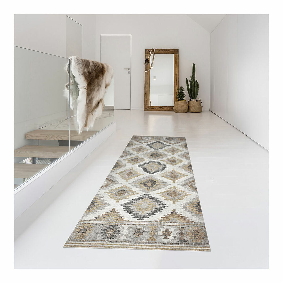 Vinyl carpet Stor Planet kilim Stick Foam Printed 60 x 200 cm-2
