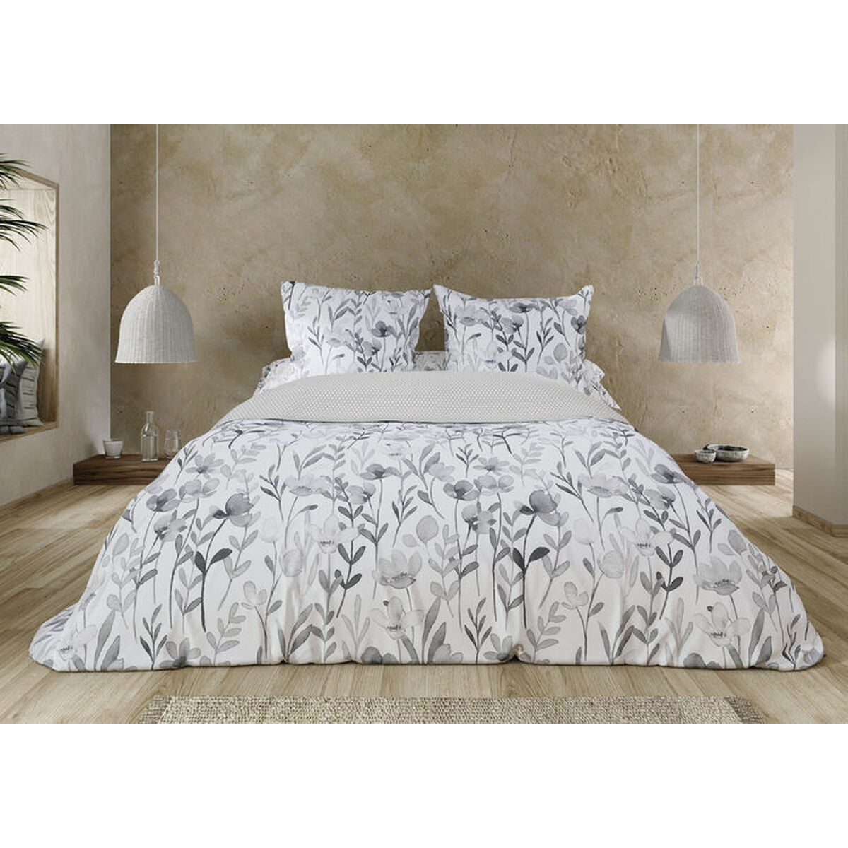 Duvet cover set Pierre Cardin FANY Grey Single 3 Pieces-1