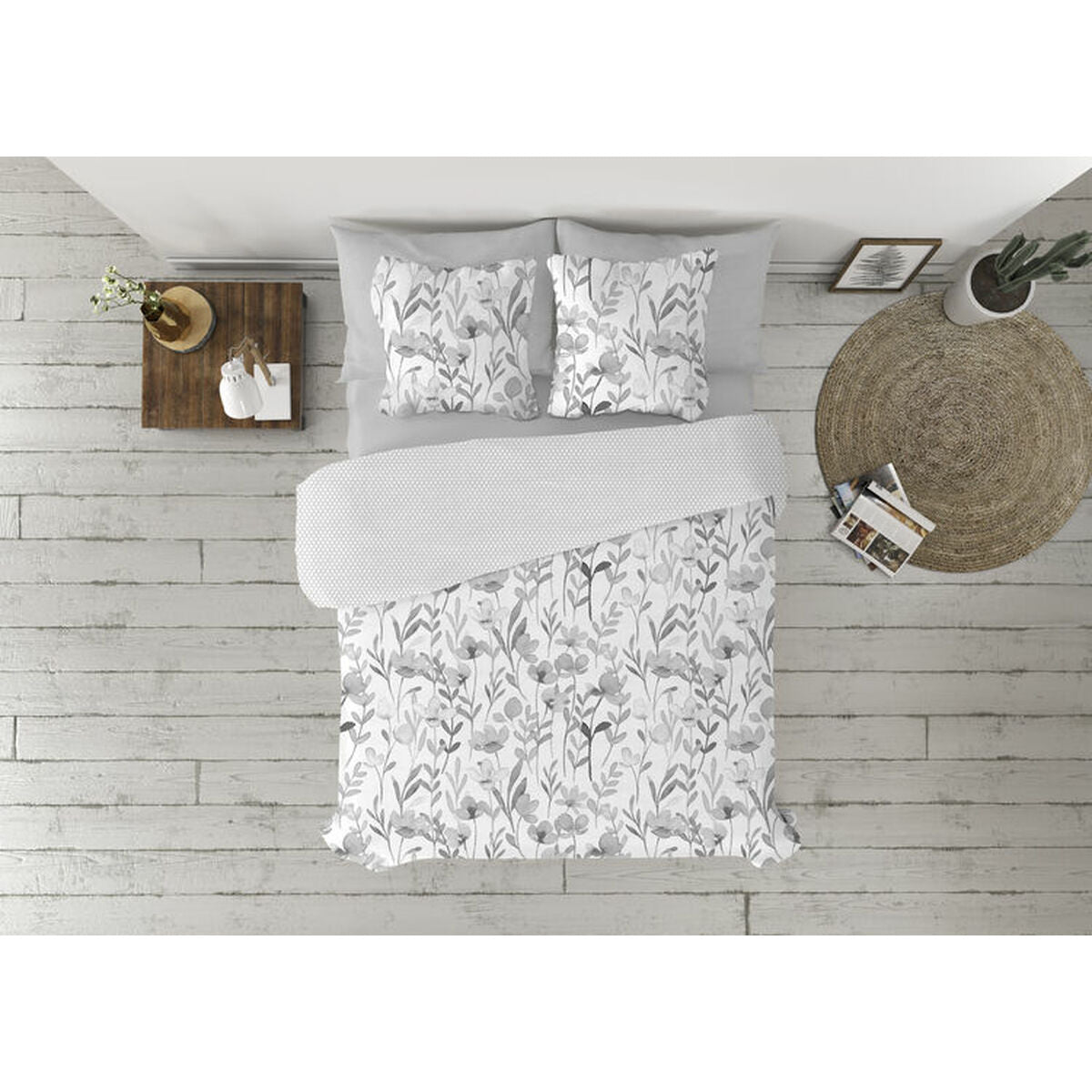Duvet cover set Pierre Cardin FANY Grey Single 3 Pieces-0
